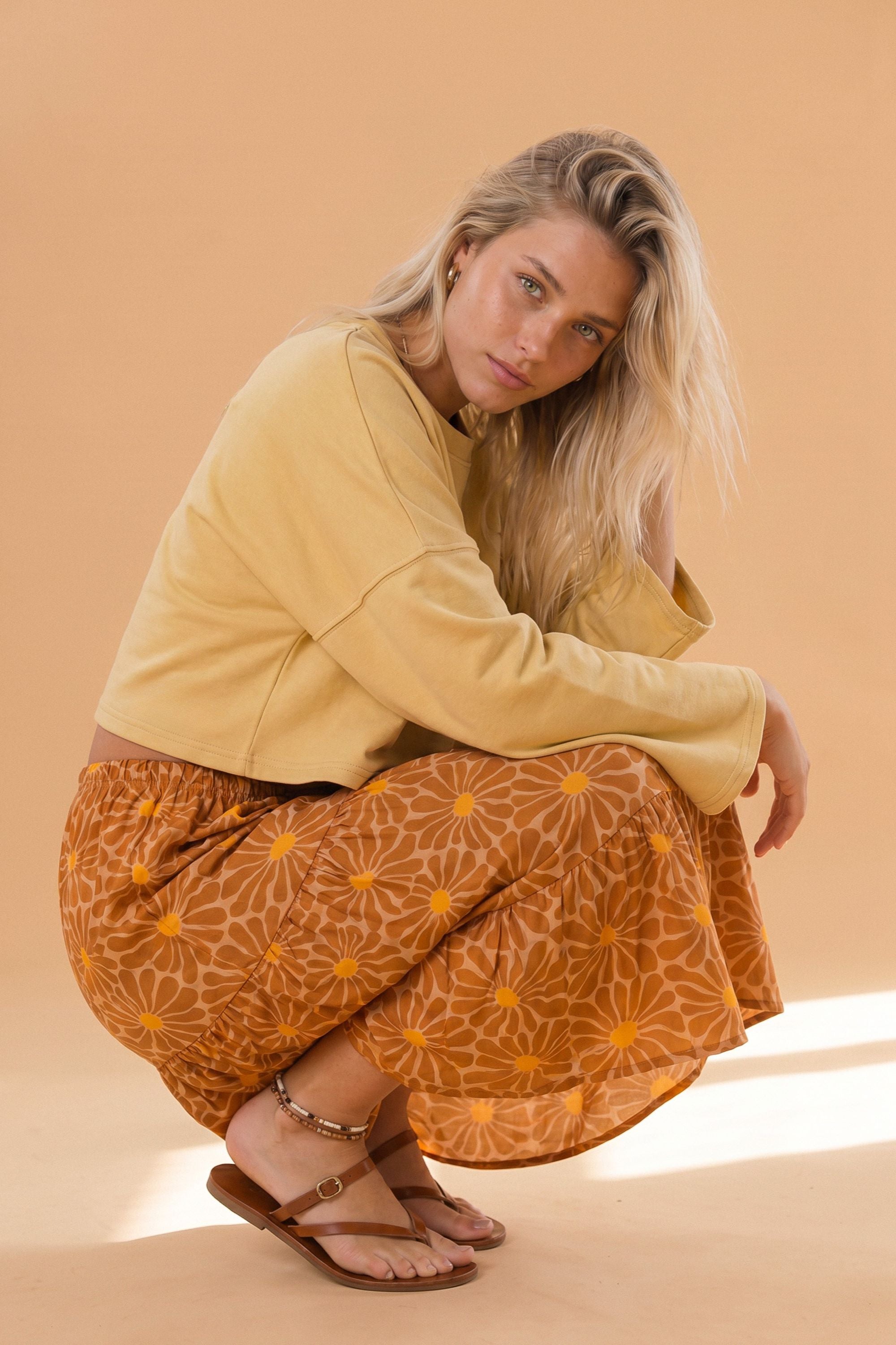Sweatshirt Joe Mustard