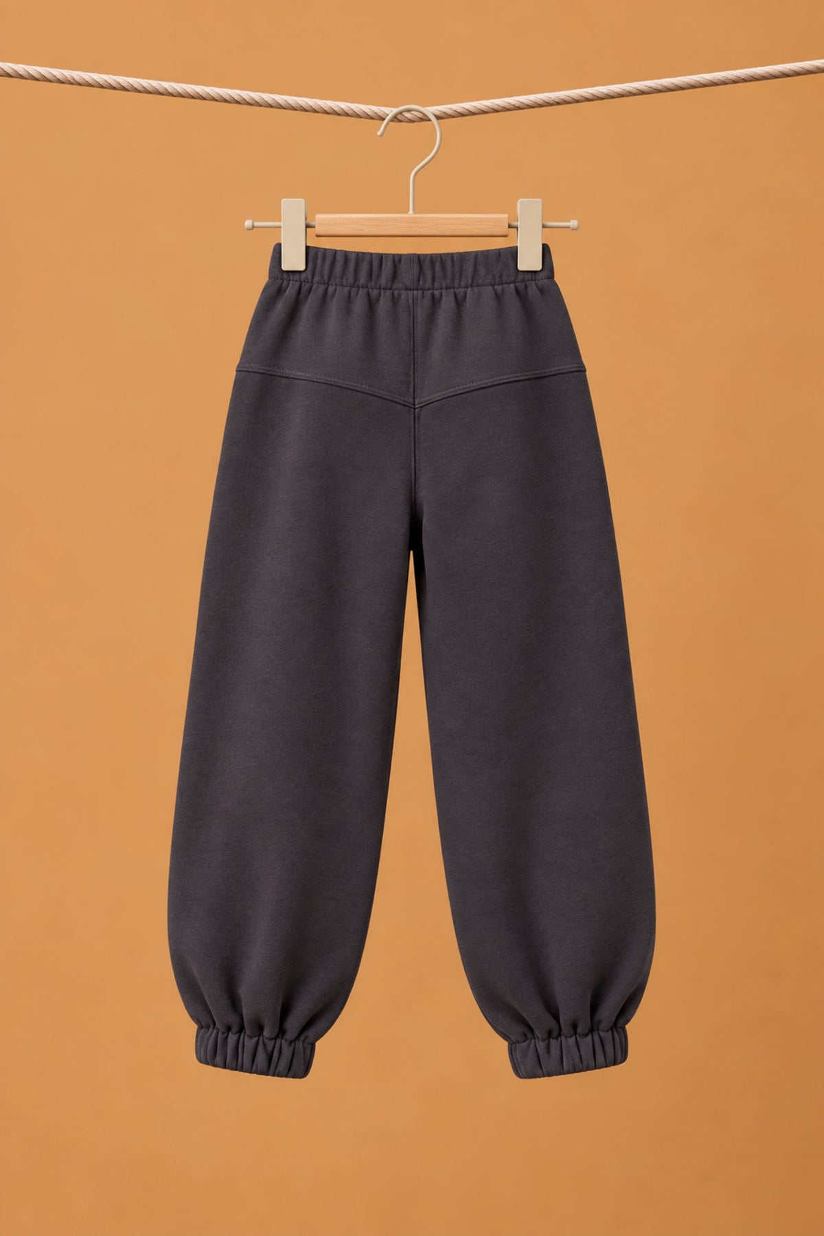 Kids Sweatpants Neha Charcoal Grey