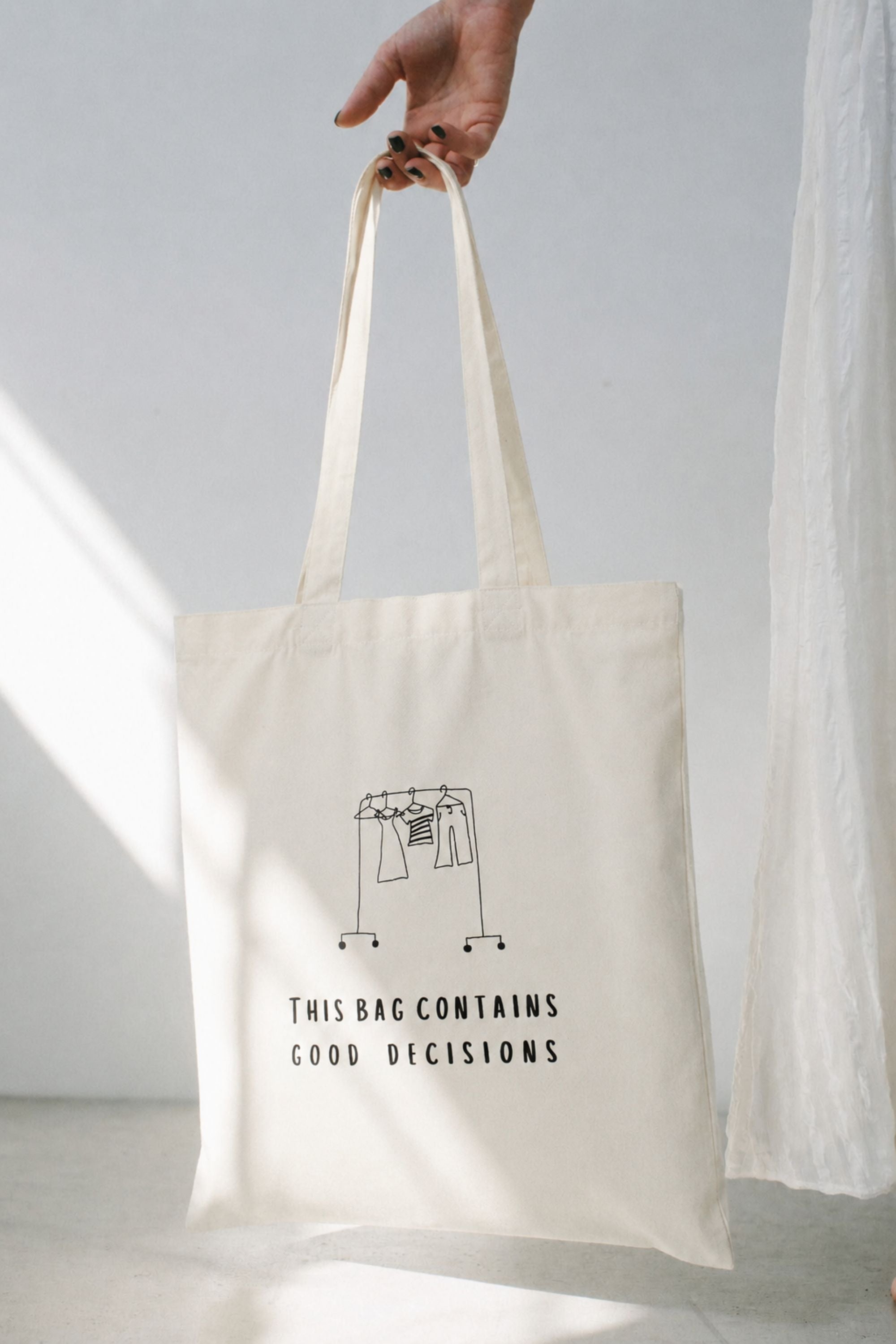 Tote Bag Good Decisions