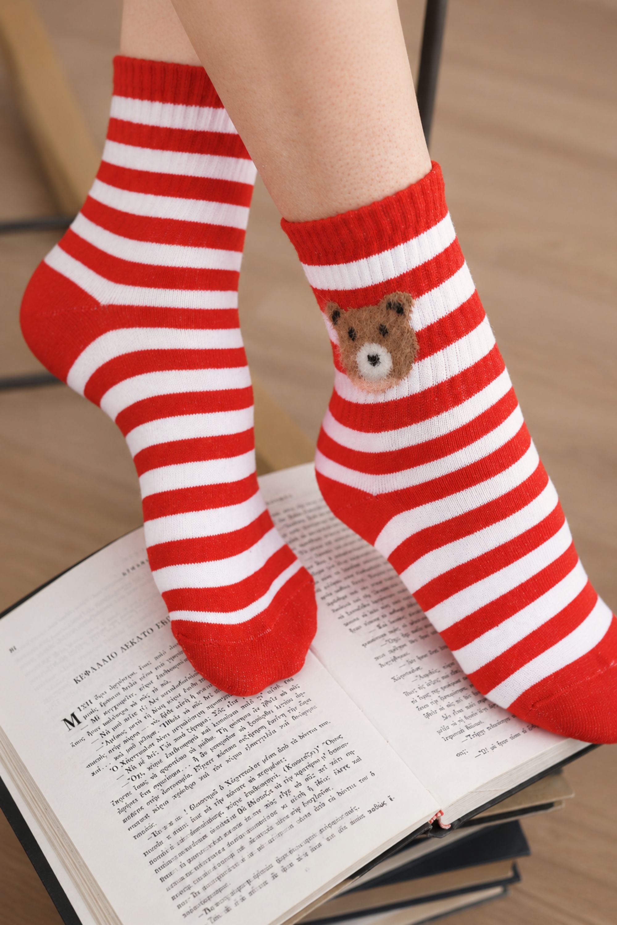 Socks Teddy Stripes