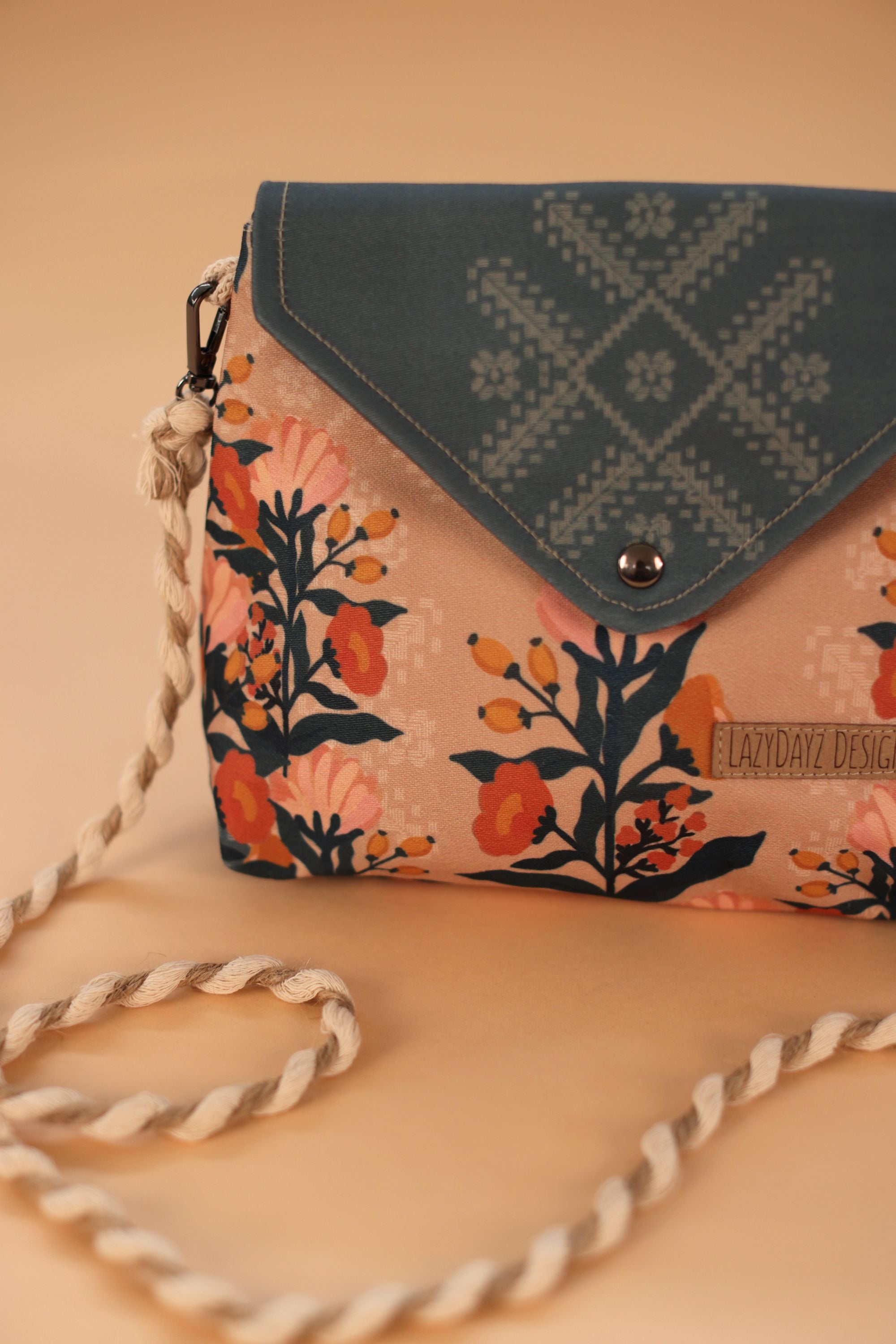 Crossbody Bag Myrto Flowers