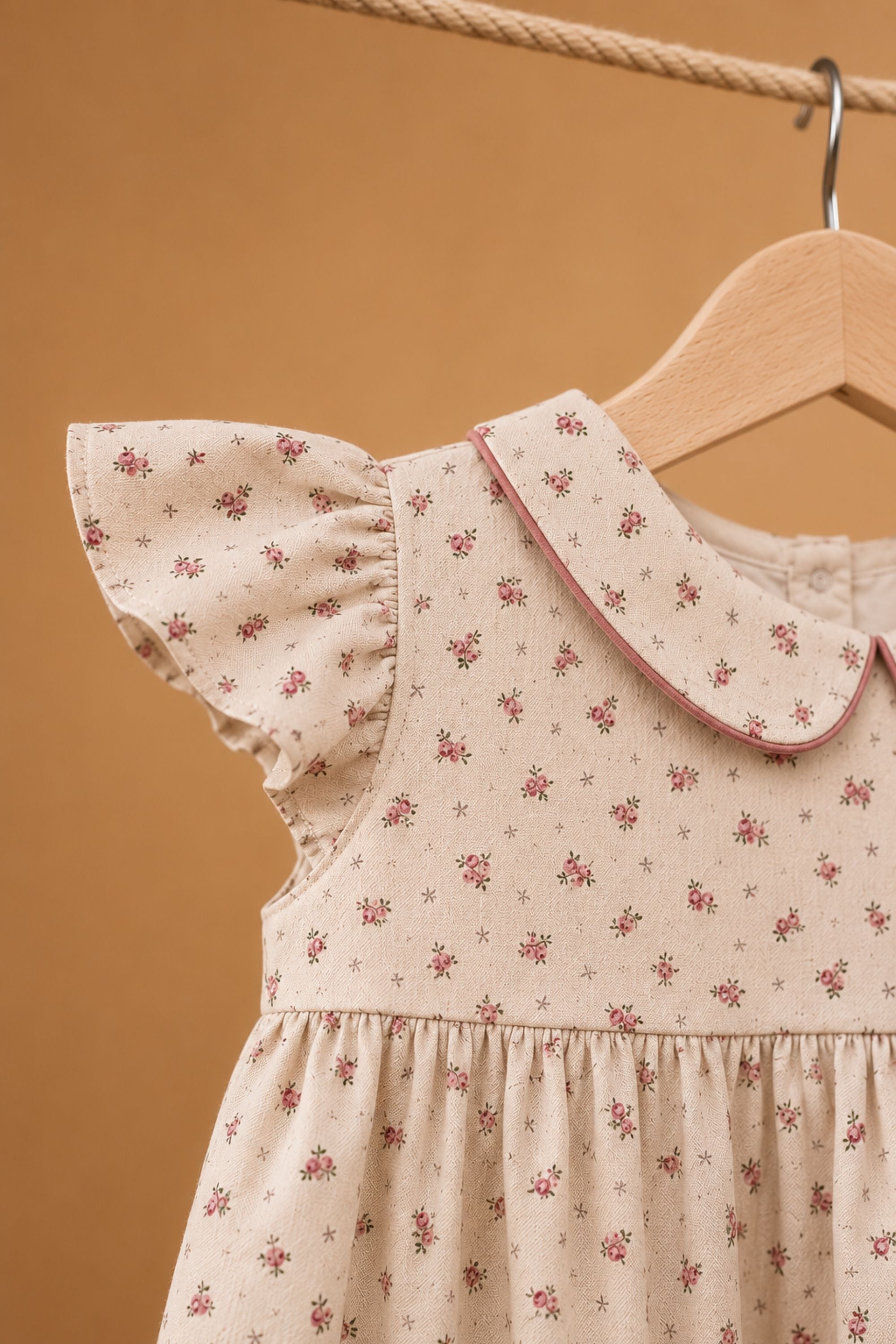 Kids Dress Lumiere Cream Roses