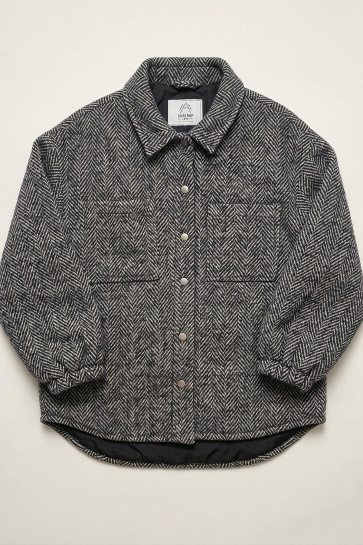 Jacket Kimi Grey Herringbone