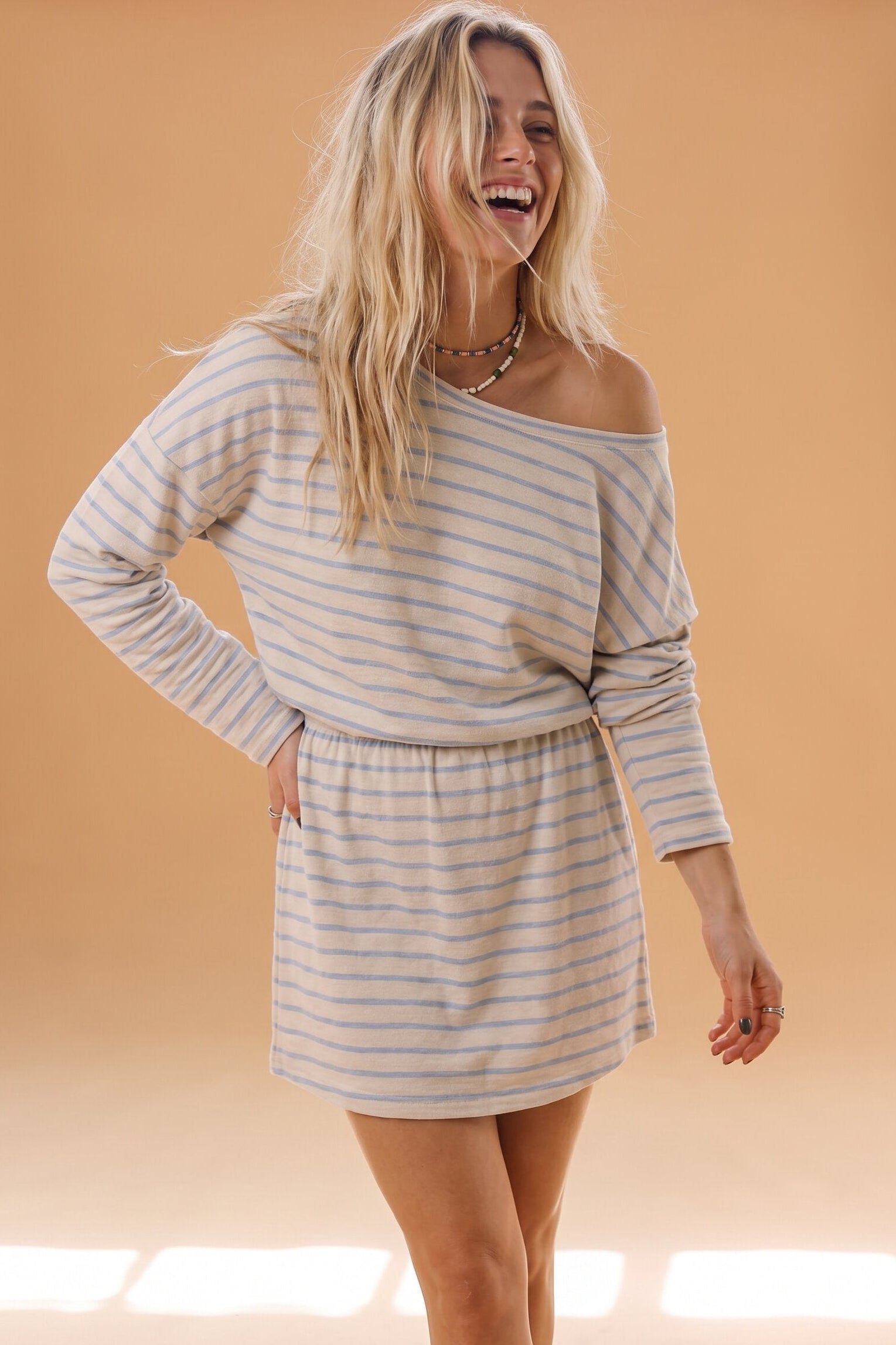Dress Isabela Cream Stripes