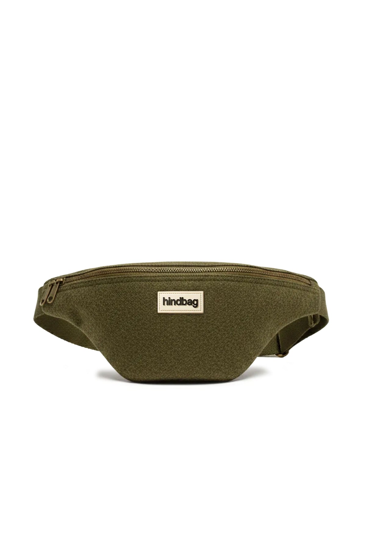 Bum Bag Olivia Khaki Wool Effect