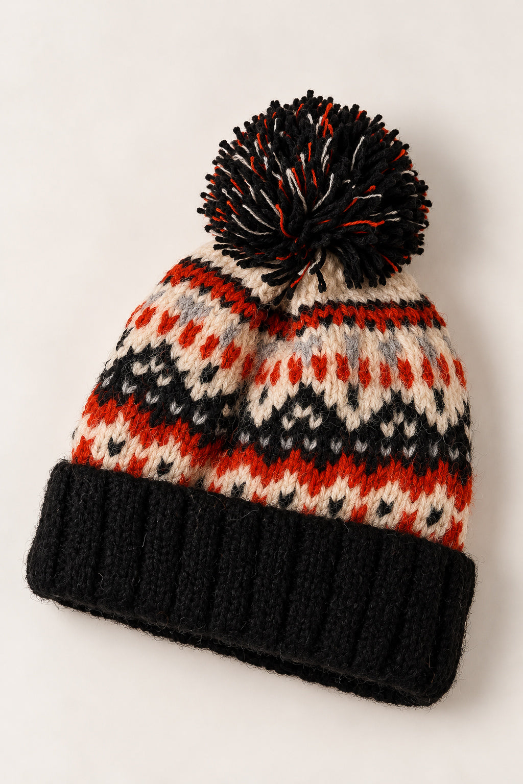 Beanie Nordic Black