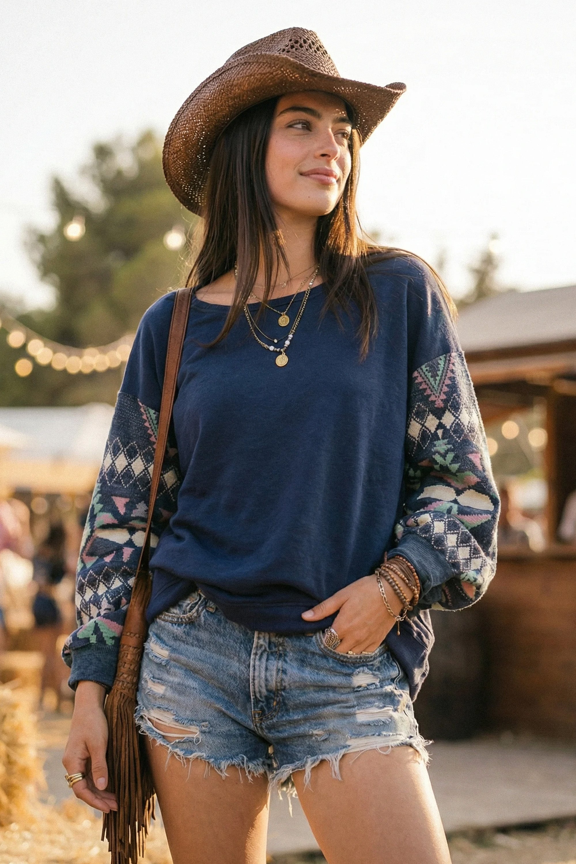 Sweater Caelia Blue Nomad