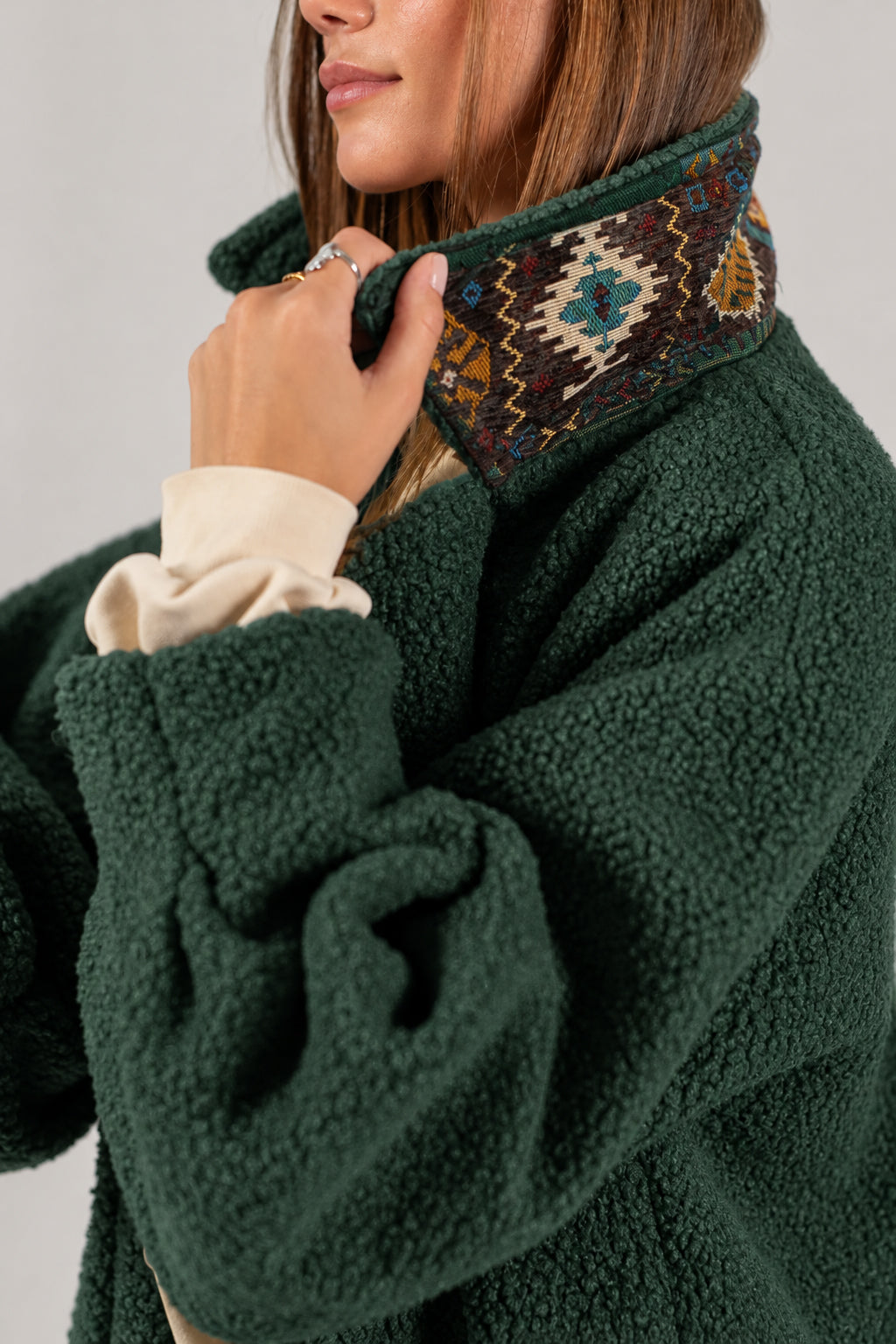 Coat Elaya Forrest Green