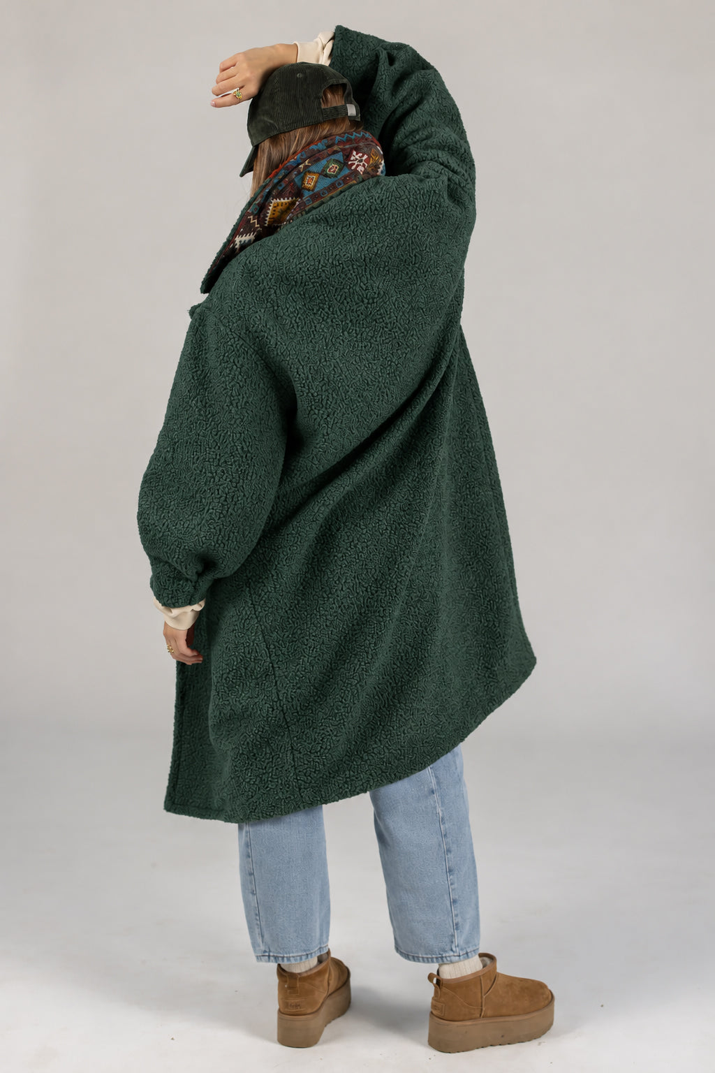 Coat Elaya Forrest Green