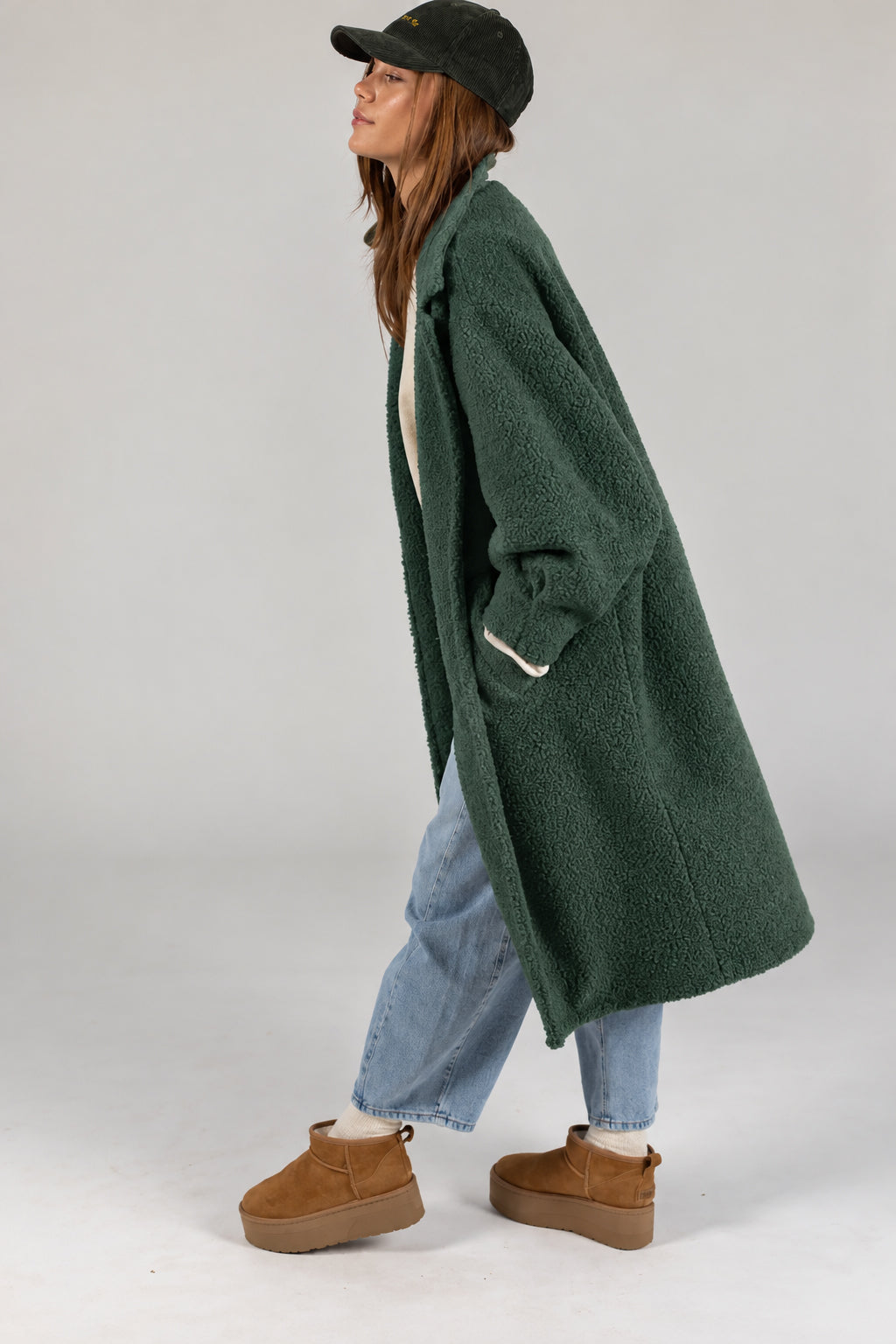 Coat Elaya Forrest Green
