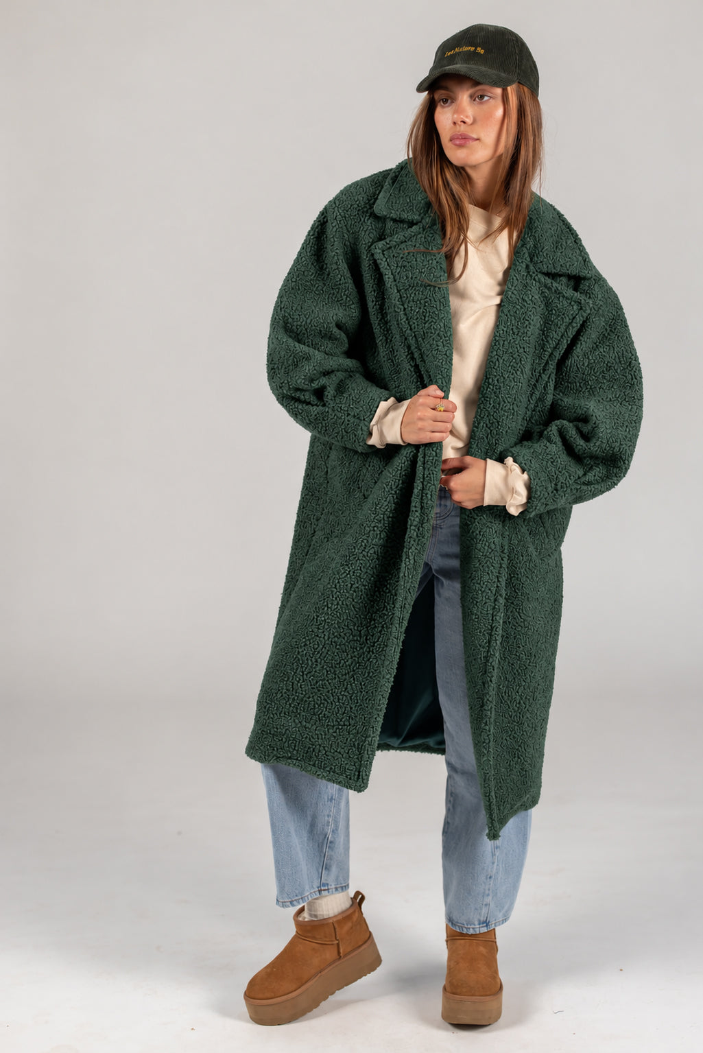 Coat Elaya Forrest Green