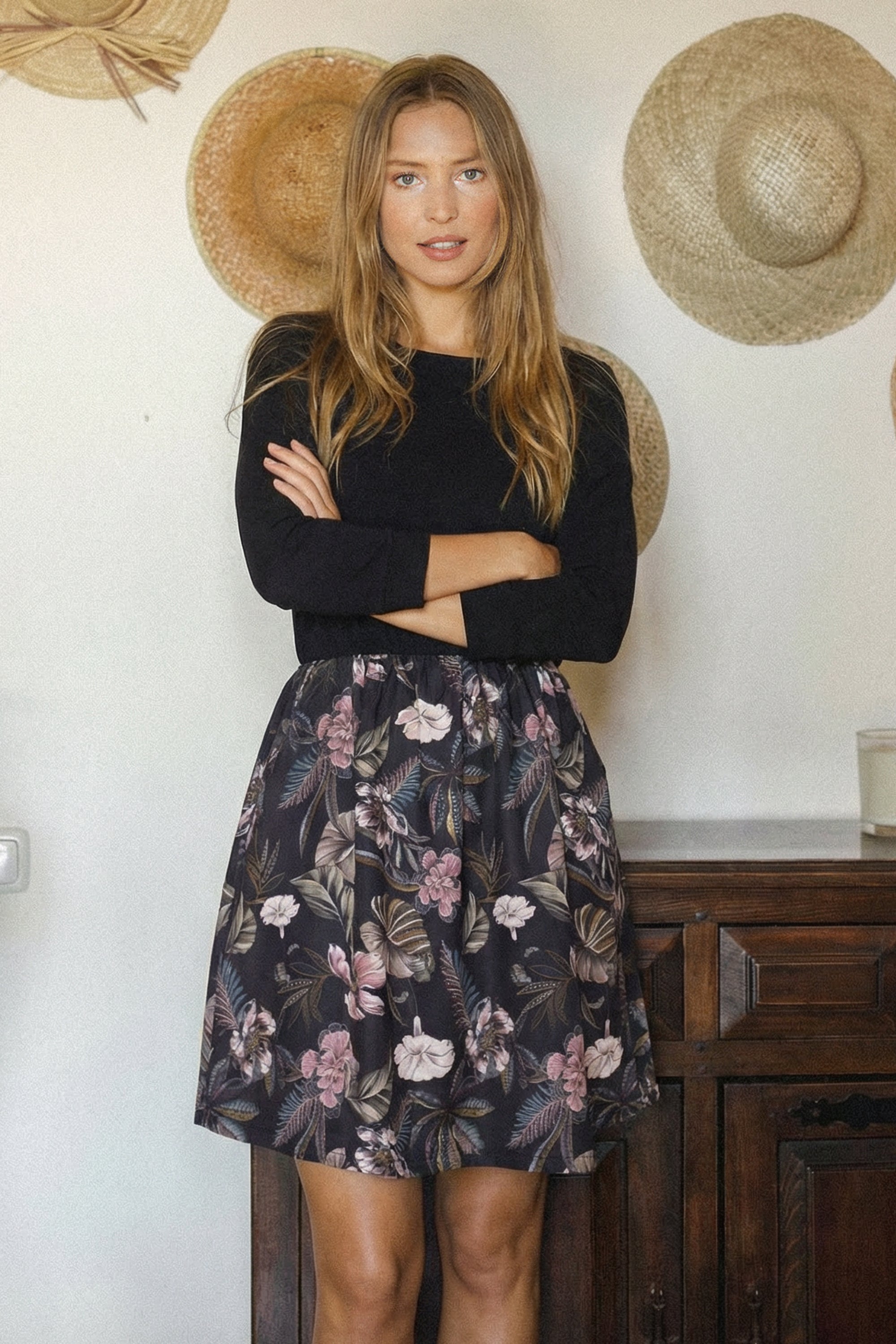 Dress Luiza Black Orchid