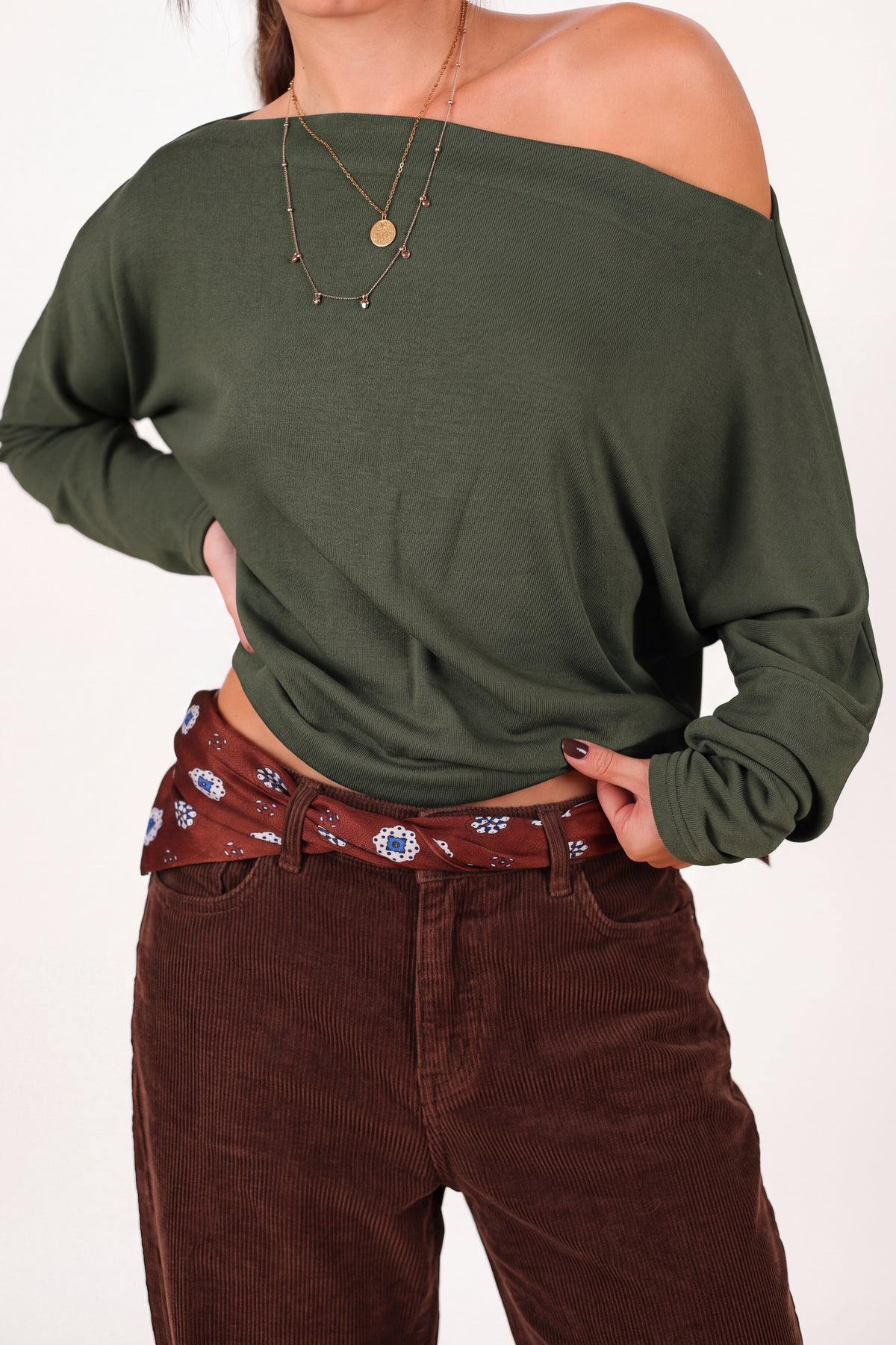 Top Pedro Forest Green