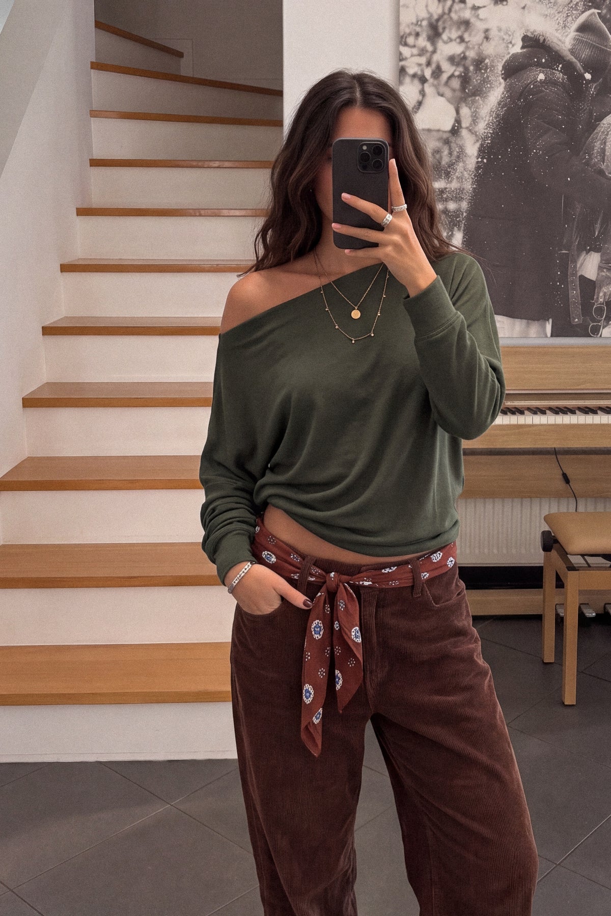 Top Pedro Forest Green