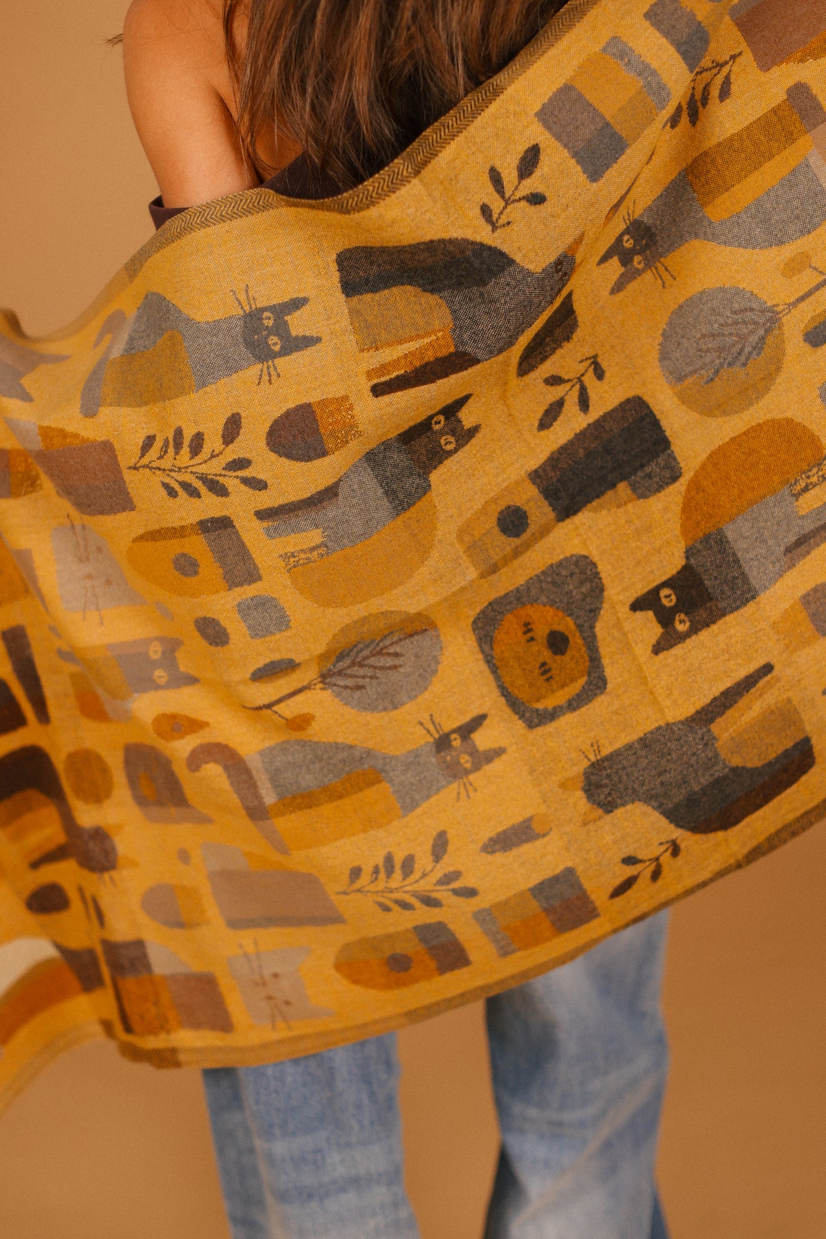 Scarf Mino Mustard