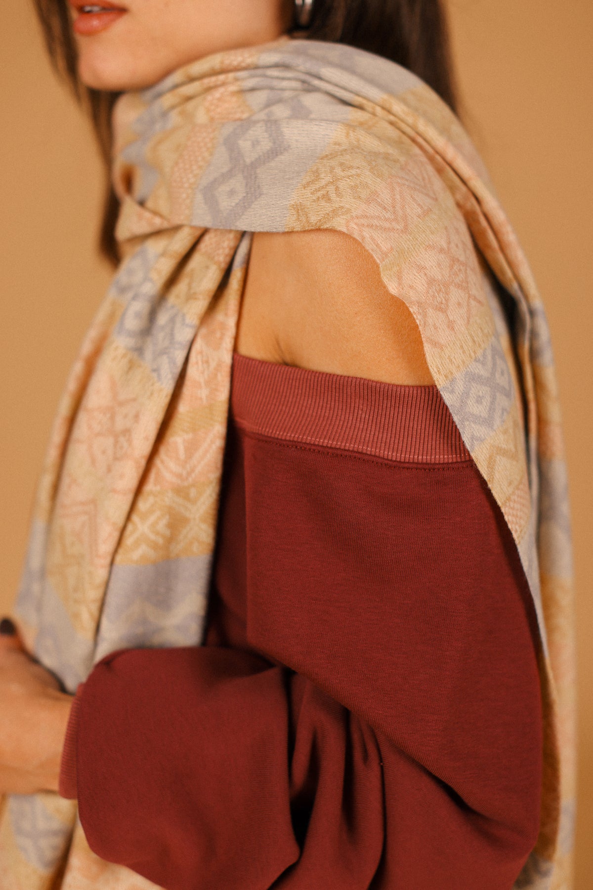Scarf Arlo Beige