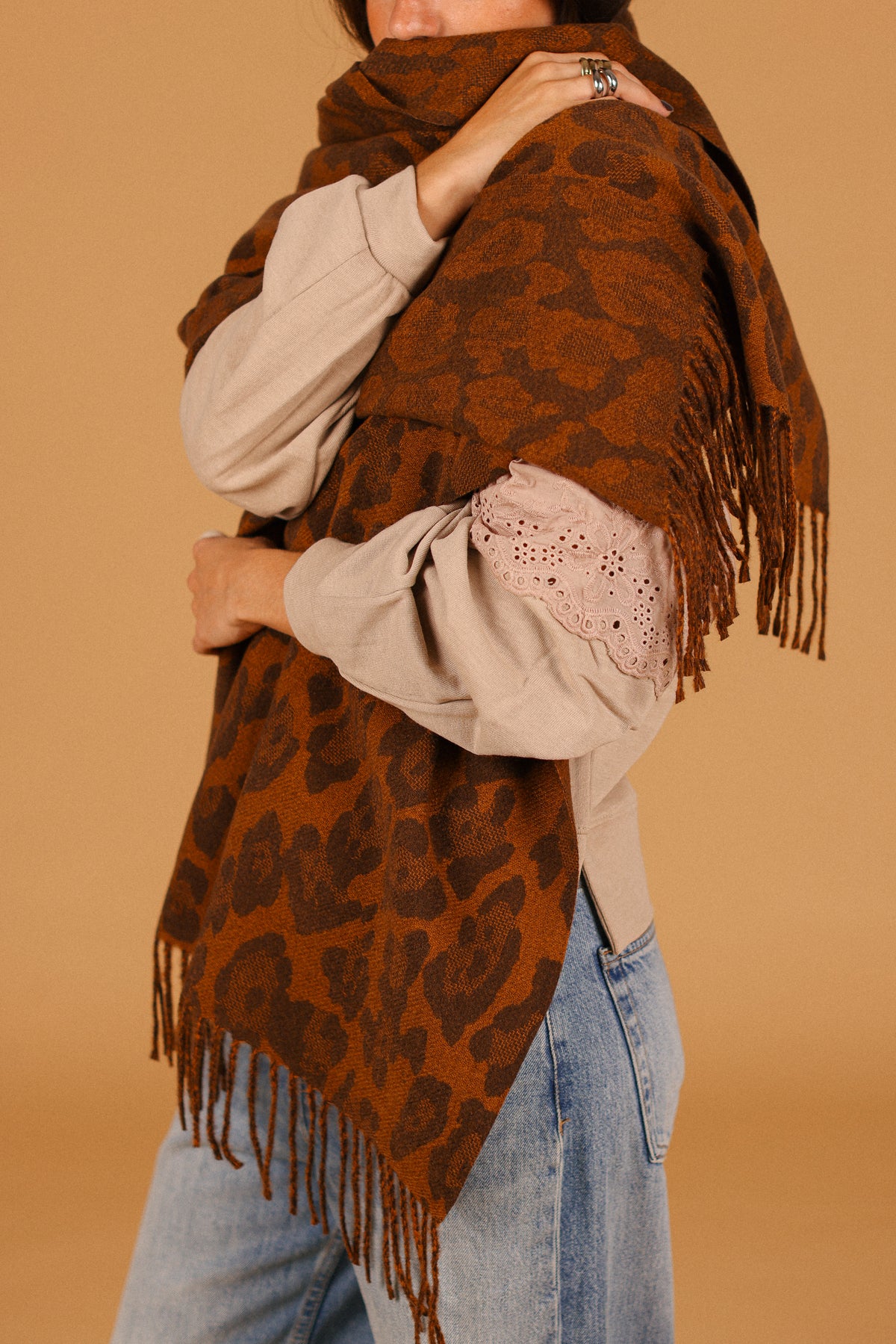 Scarf Yuna Brown Leo