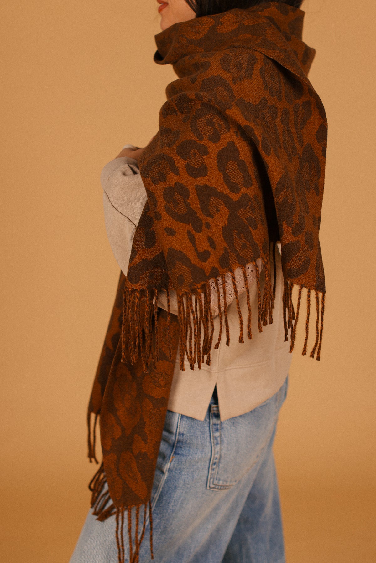 Scarf Yuna Brown Leo
