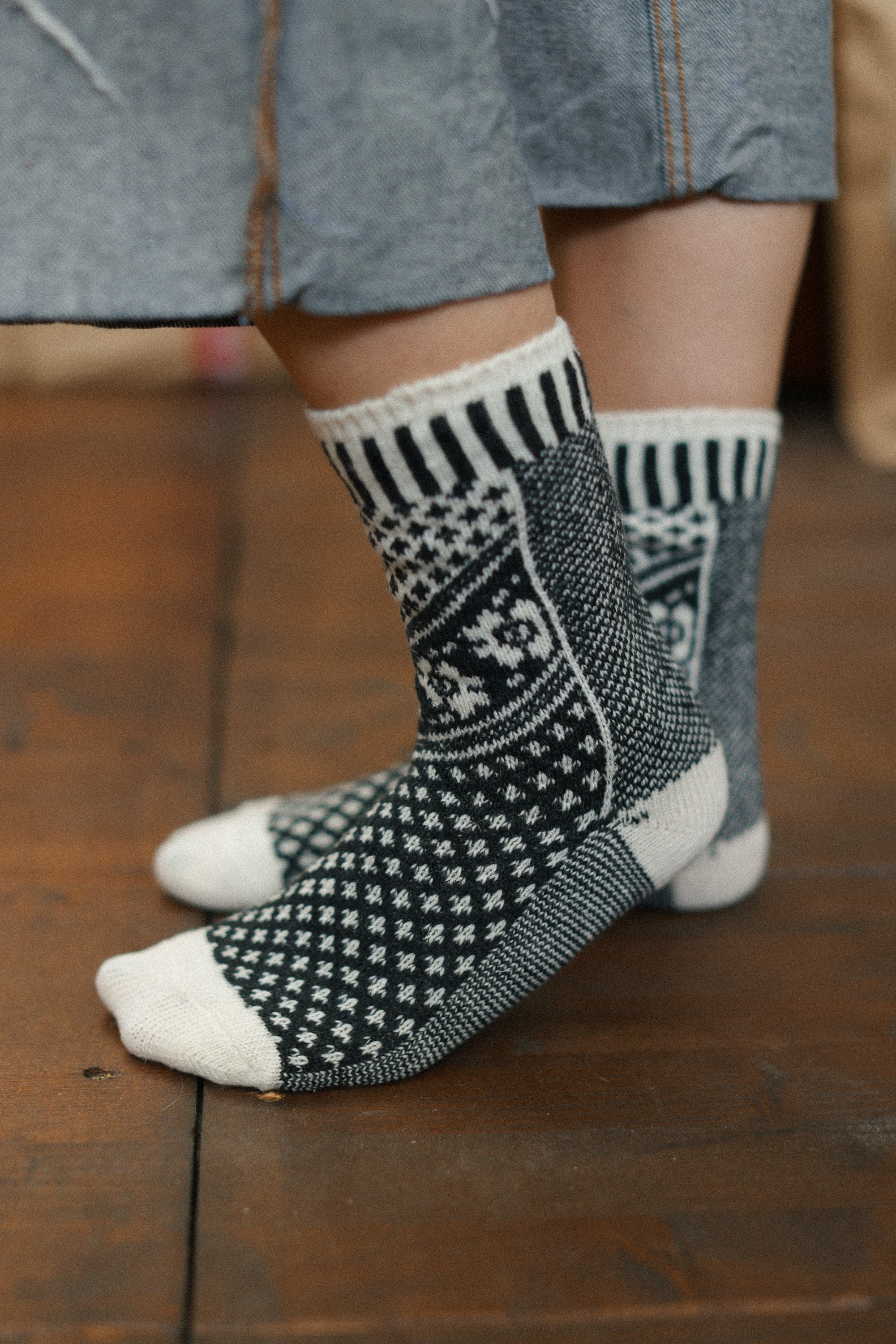 Socks Nordic Knit