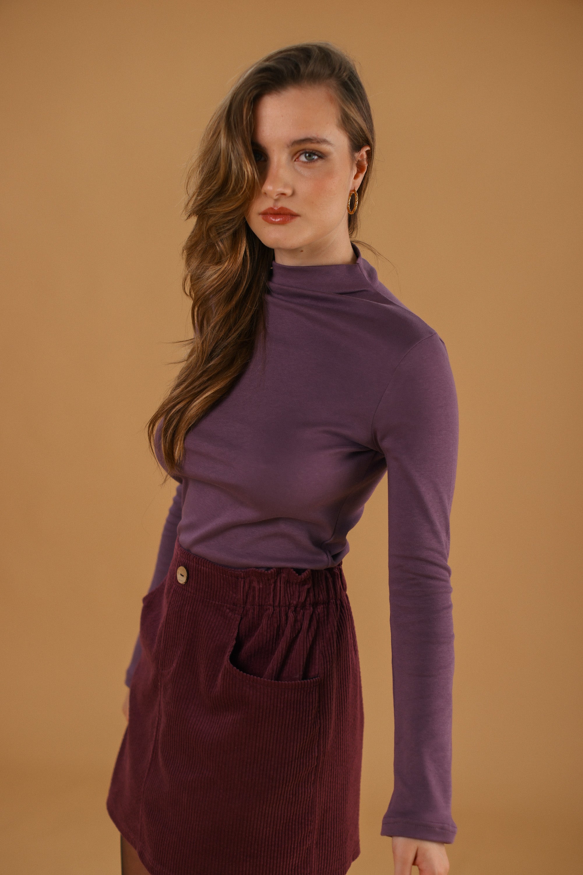 Top Billie Dusty Purple