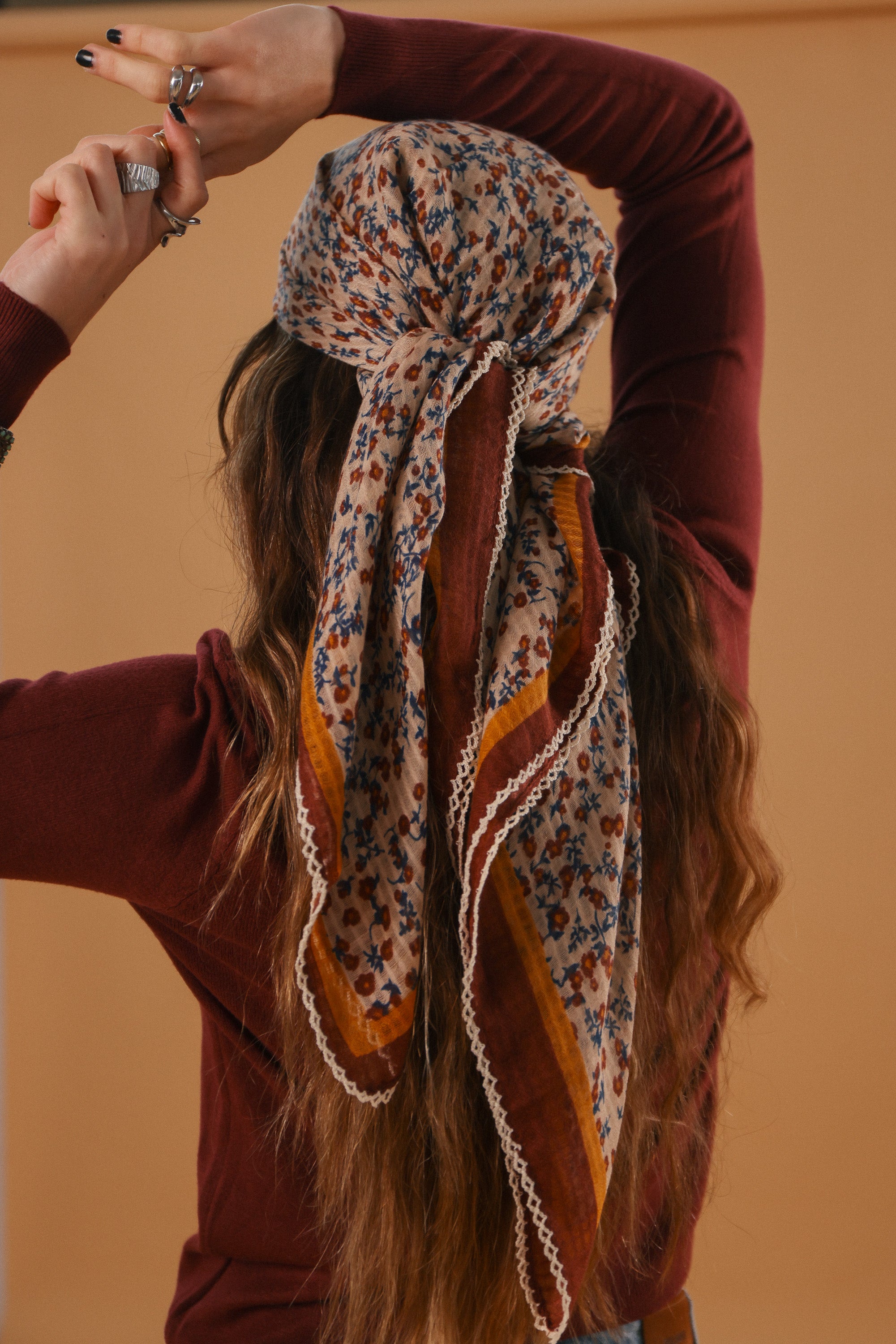 Shawl Whispering Lace Pink