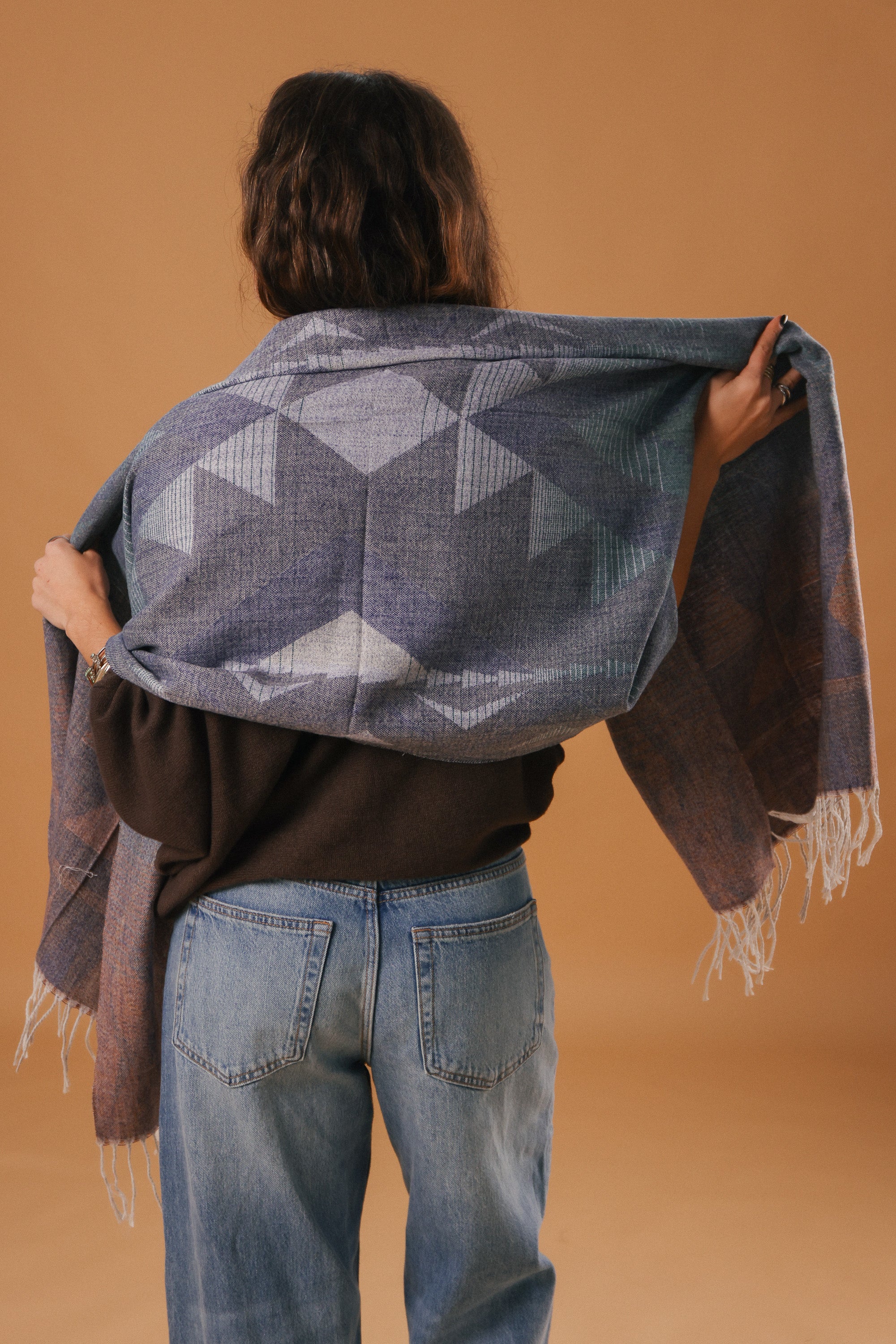 Scarf Auravine Grey-Green