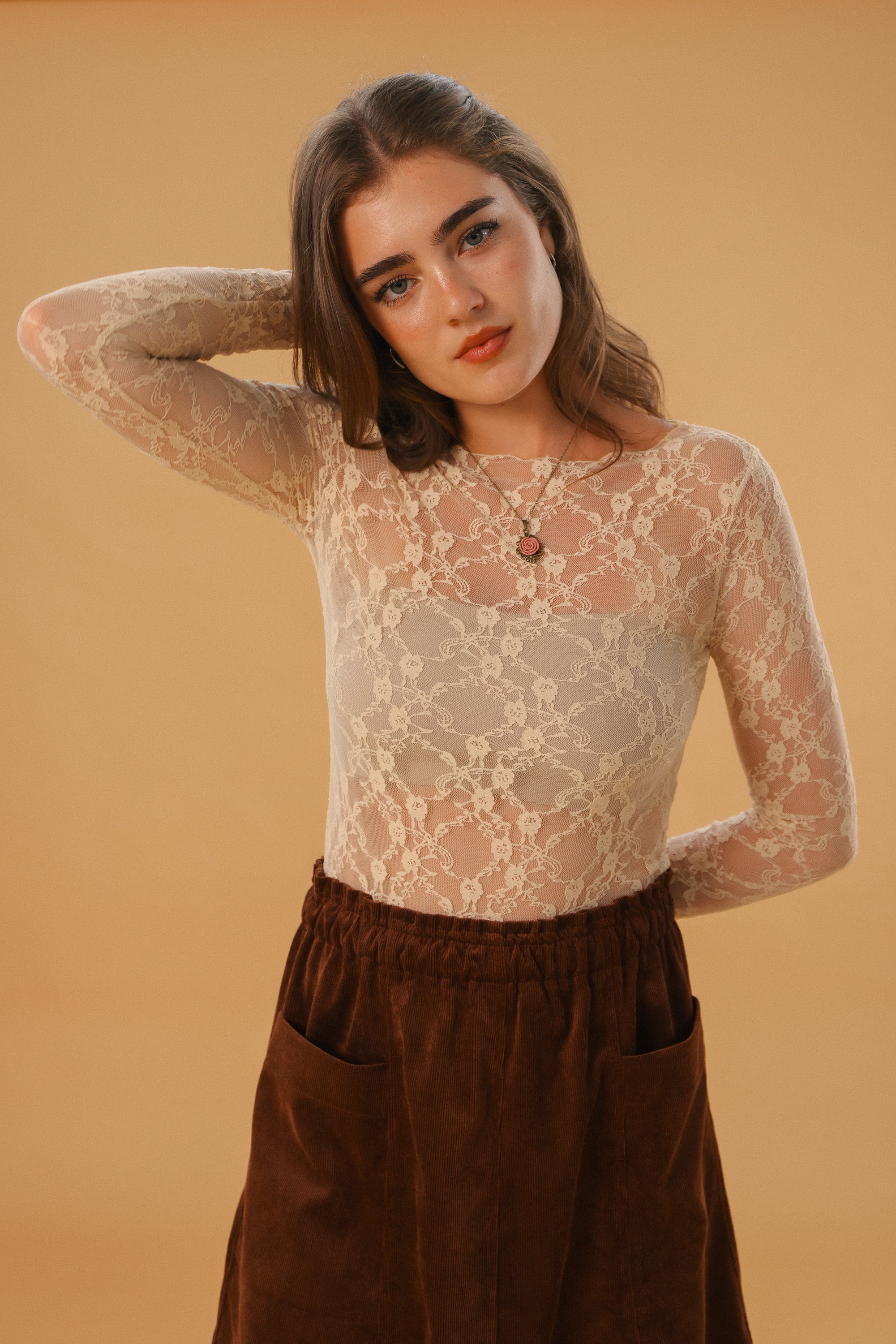 Top Virelai Beige