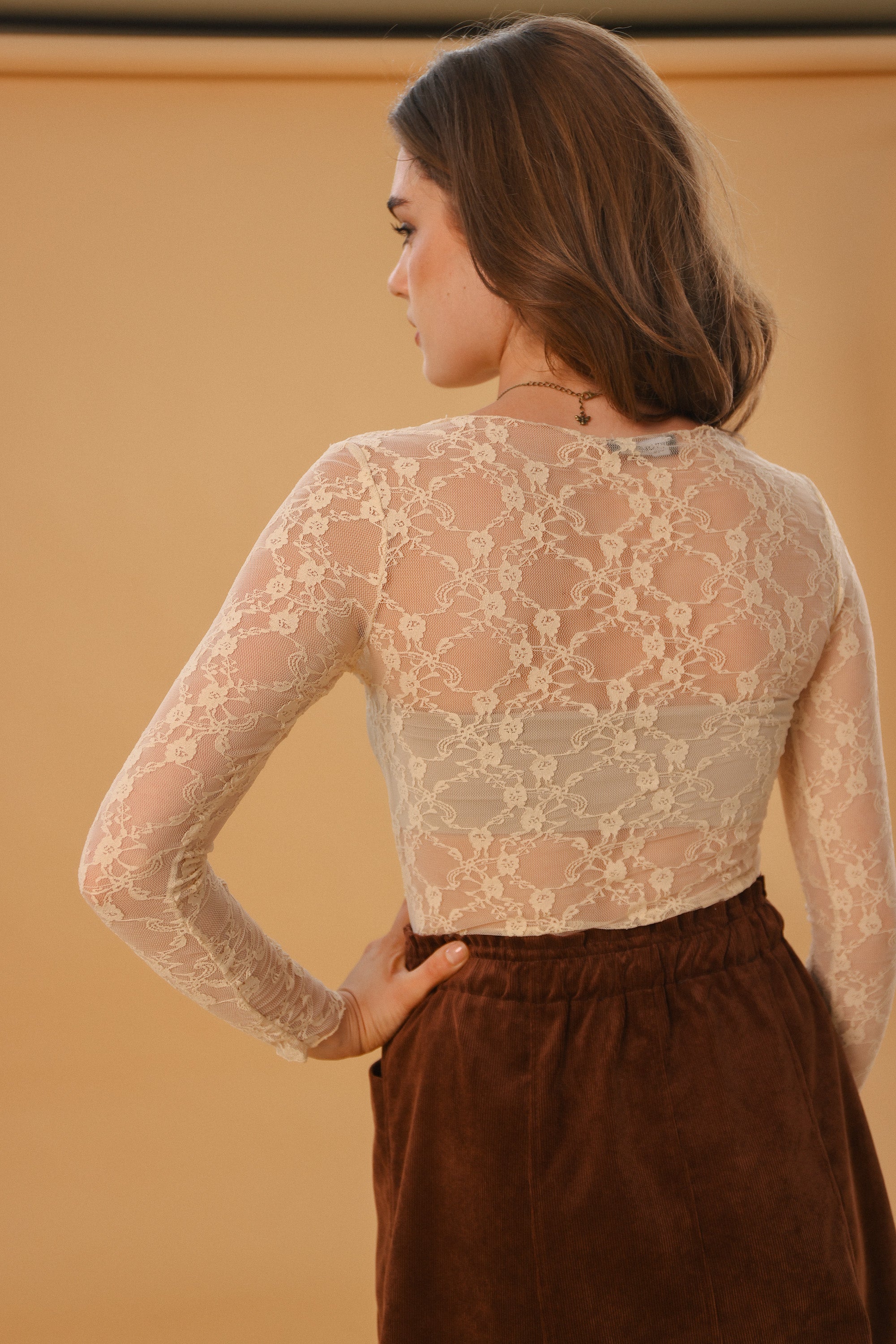 Top Virelai Beige