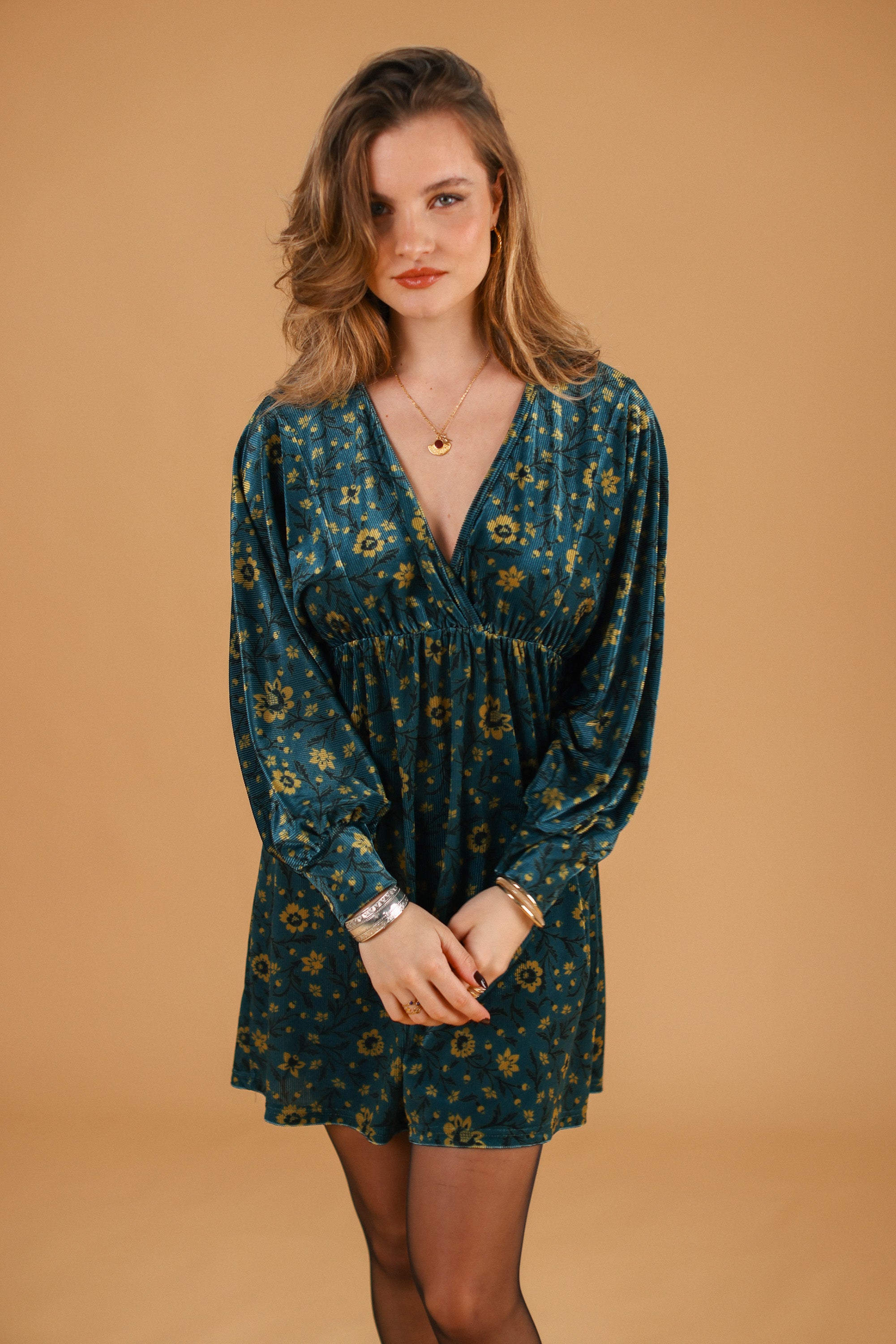 Dress Micah Petrol Floral