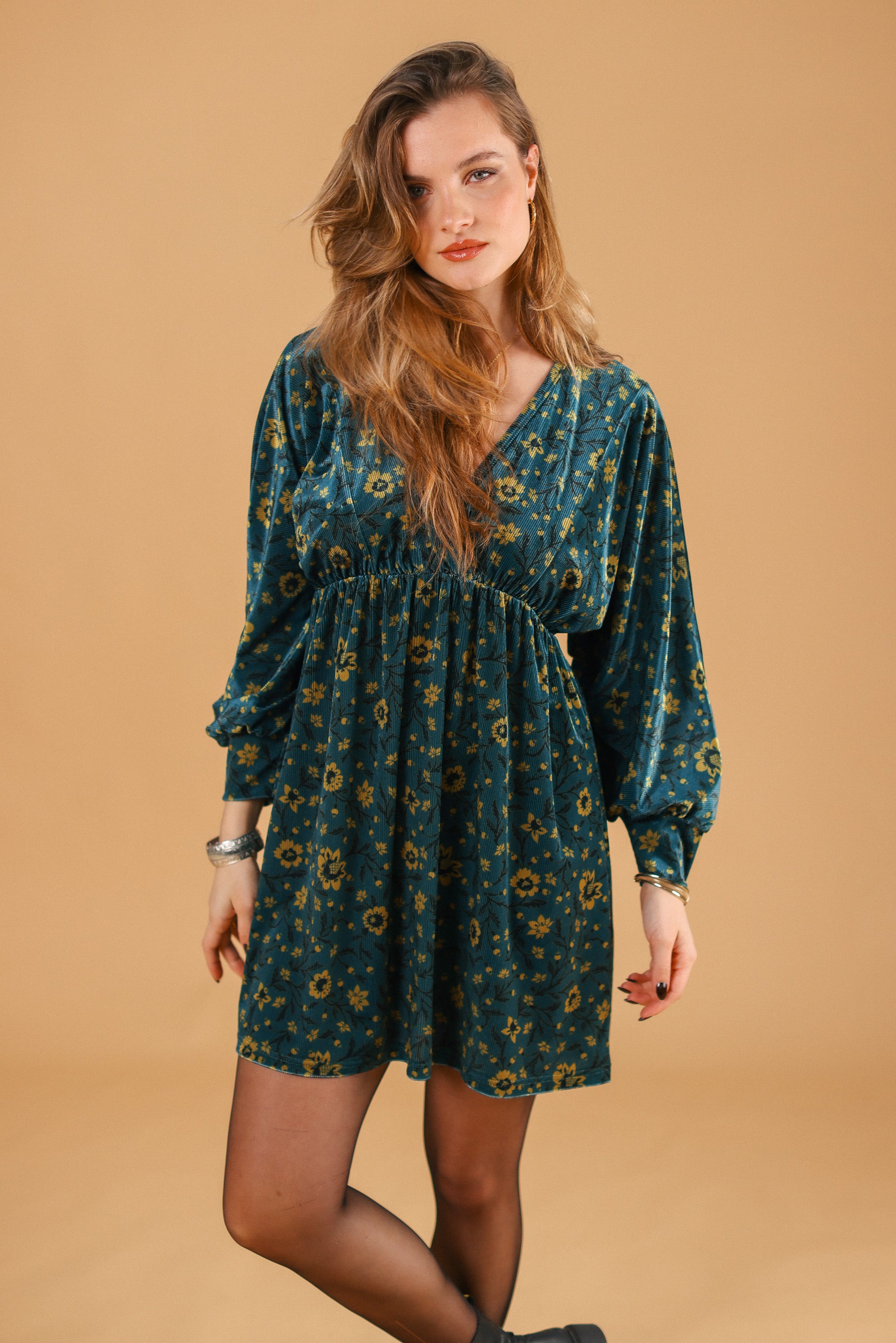 Dress Micah Petrol Floral