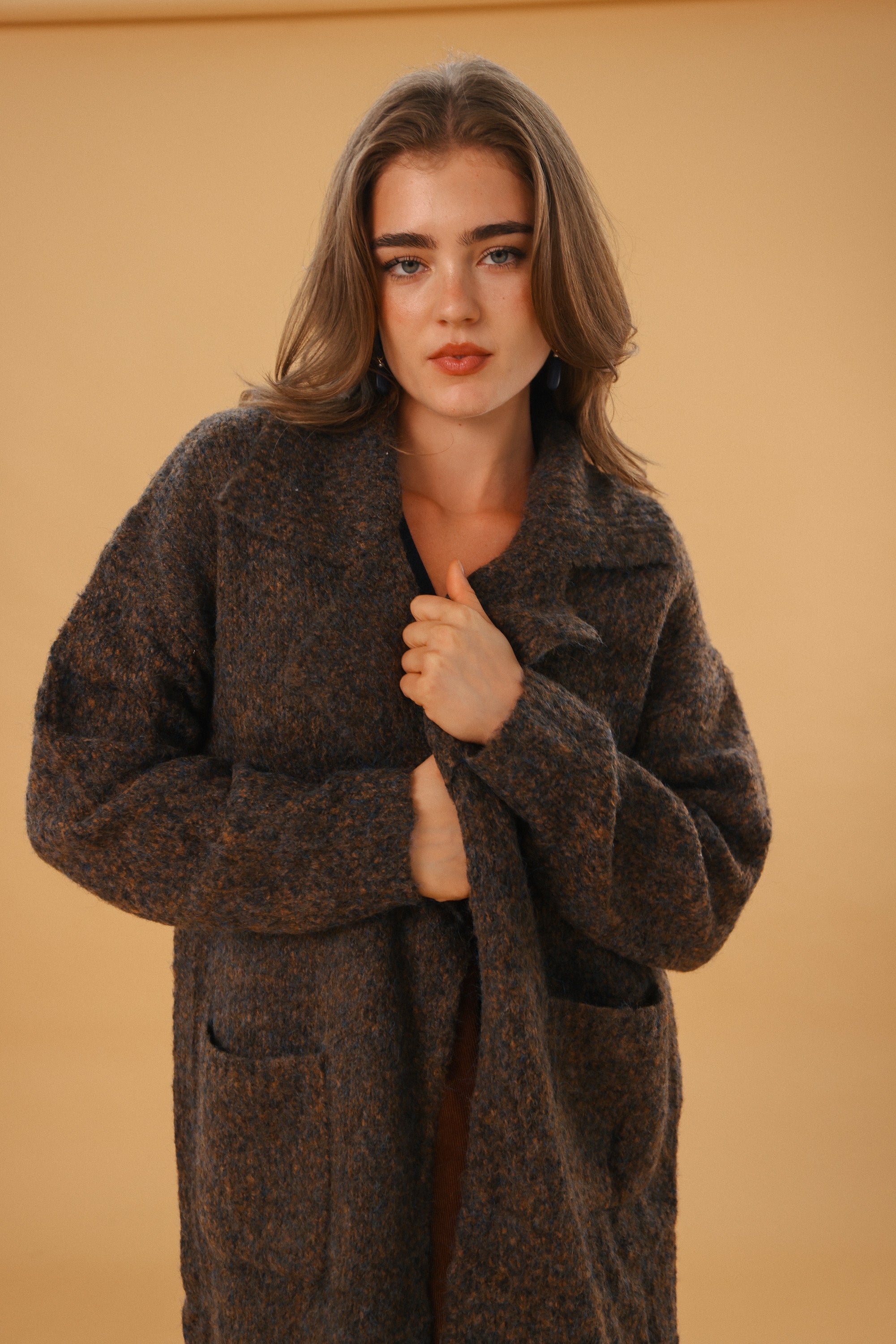 Cardigan Avery Brown