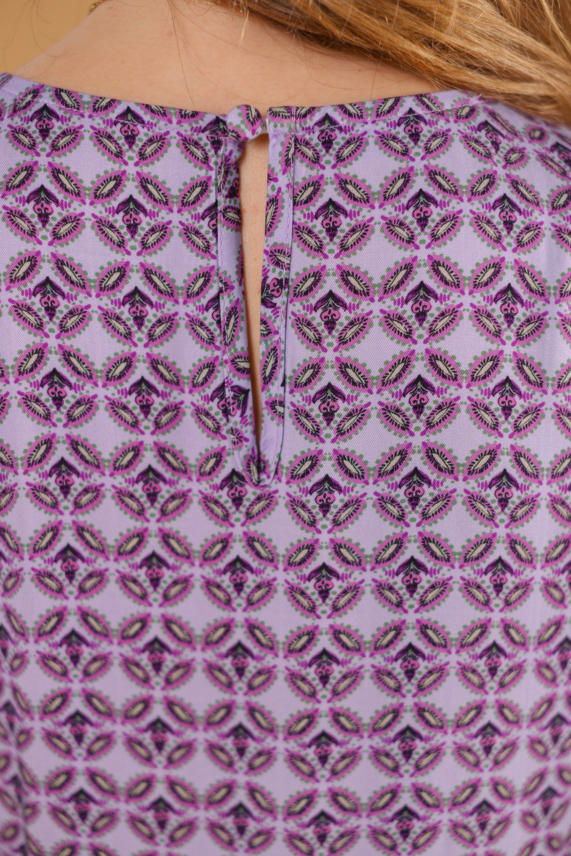 Dress Naria Lilac Tiles