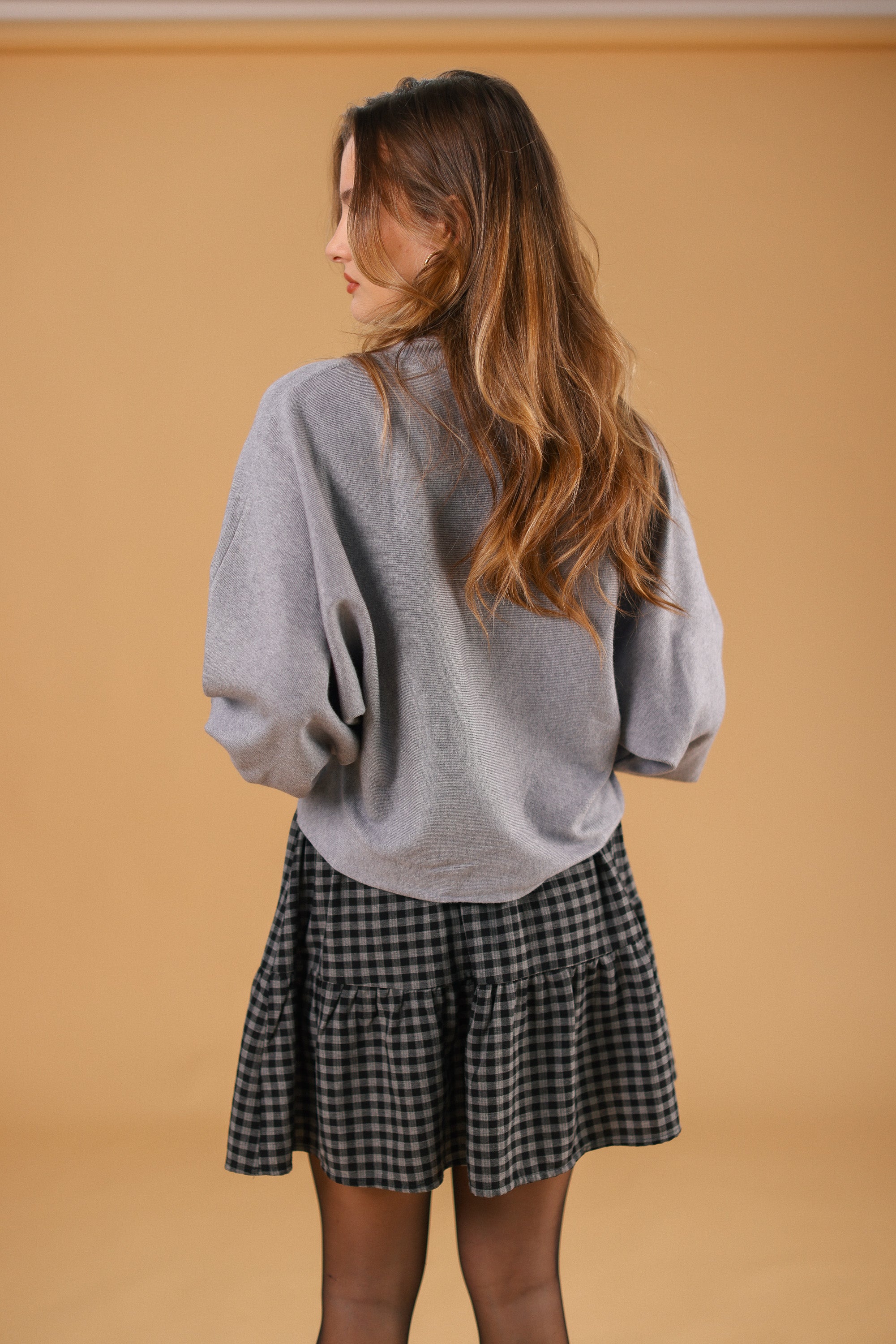 Knit Sweater Benet Grey