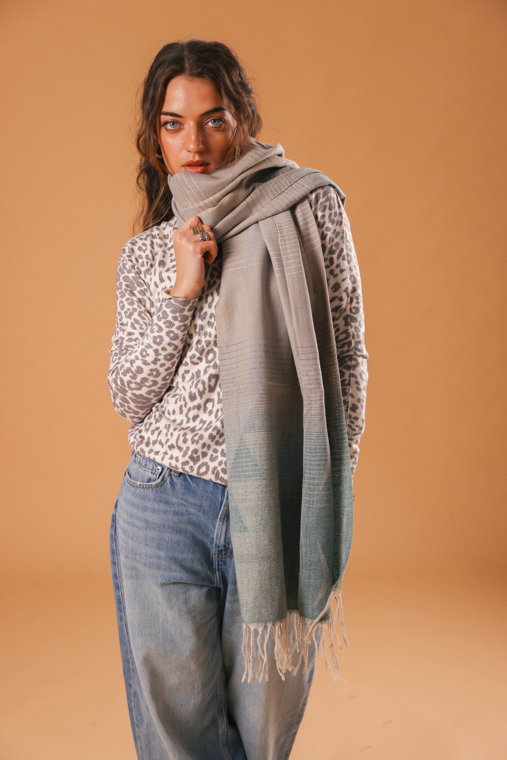 Scarf Auravine Nude Pastels