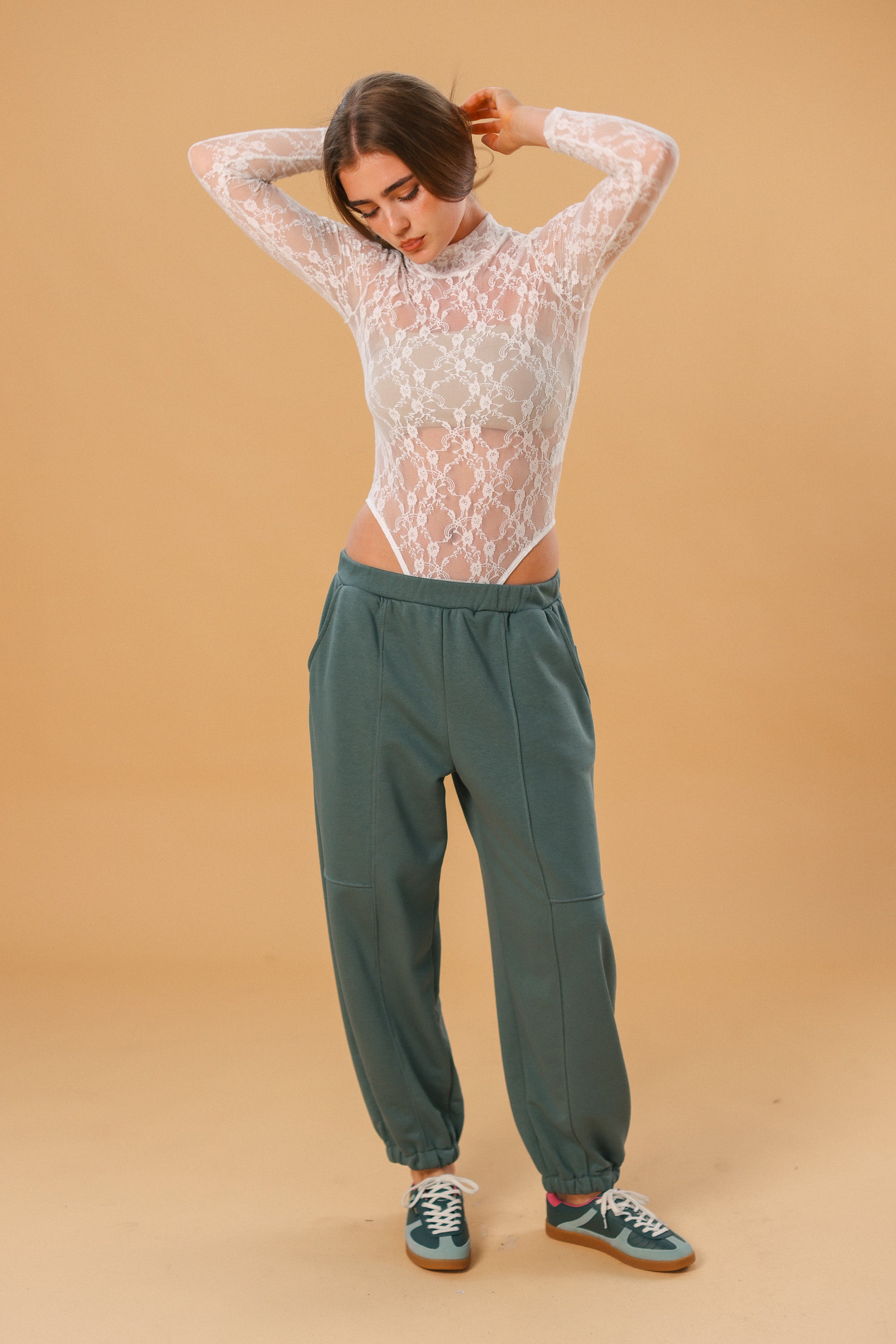 Sweatpants Neha Sage Green
