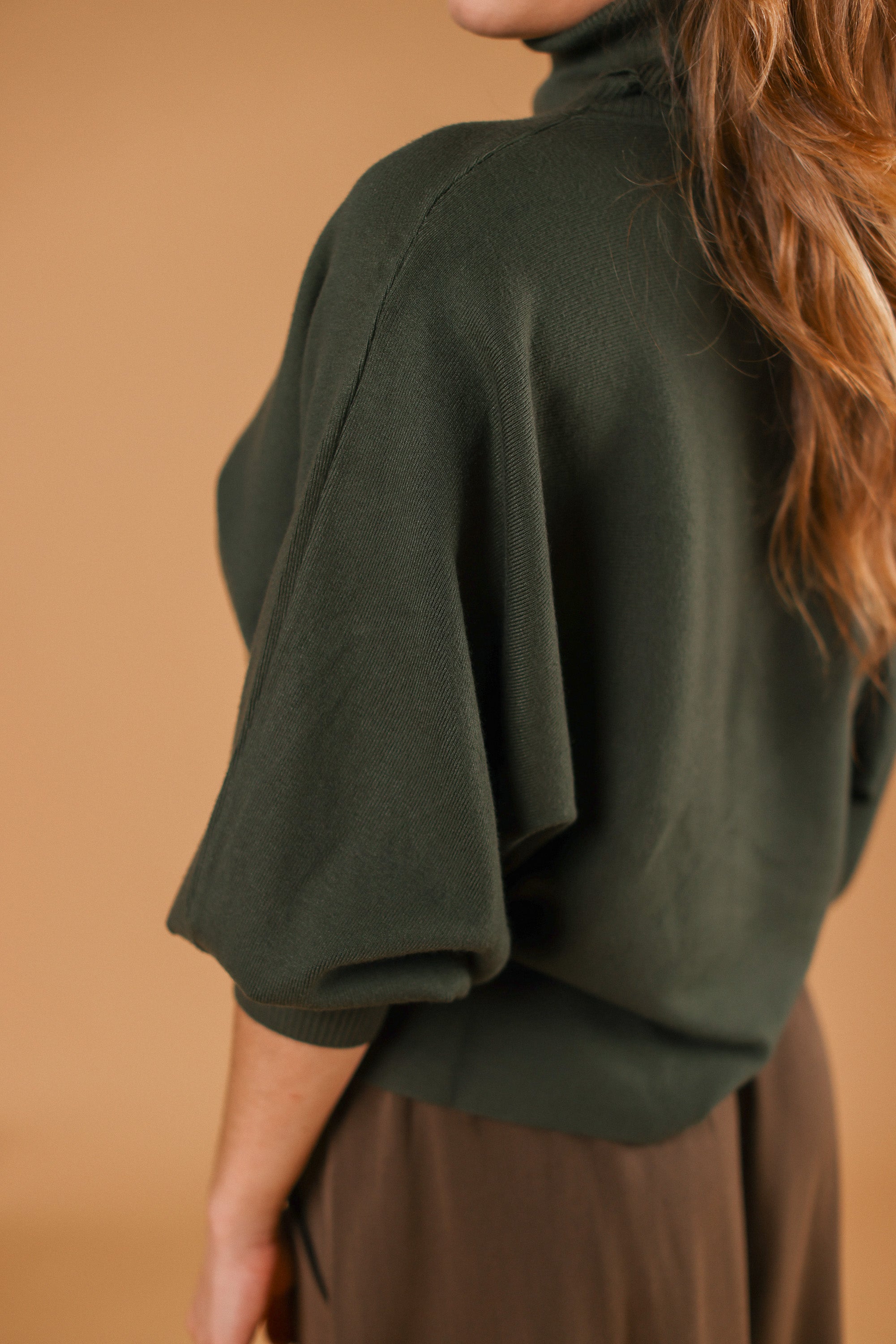 Knit Sweater Benet Khaki