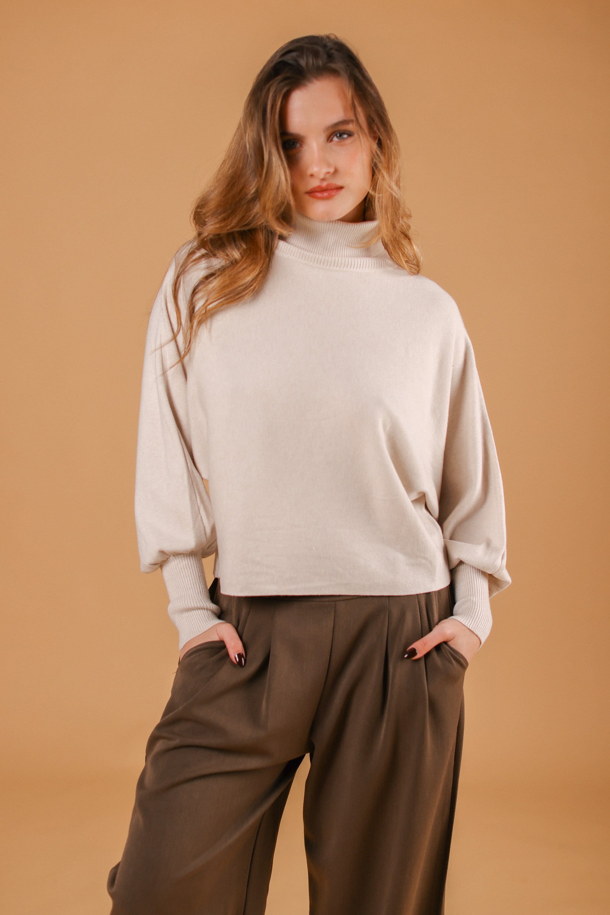 Knit Sweater Benet Cream