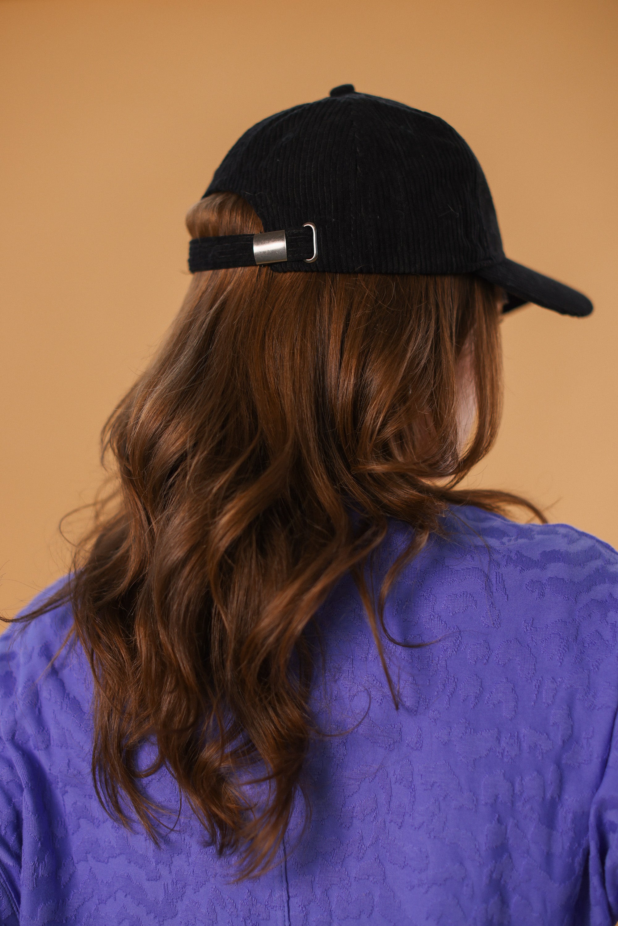 Corduroy Cap Jemima Black