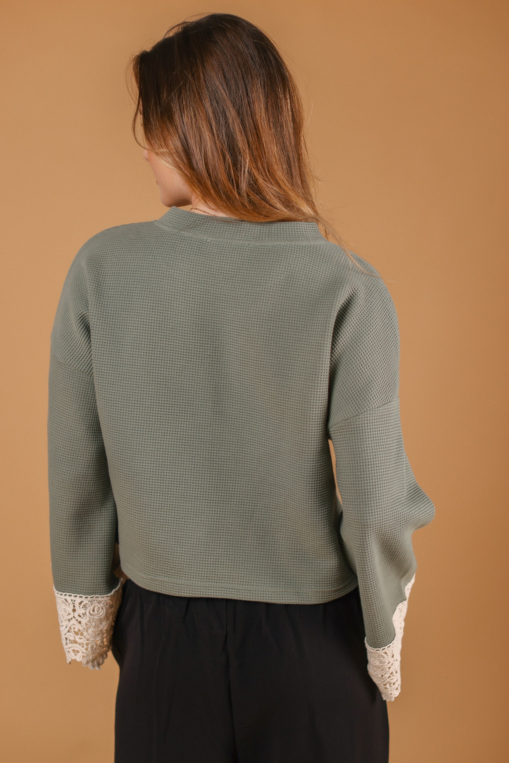 Sweater Teagan Sage Lace