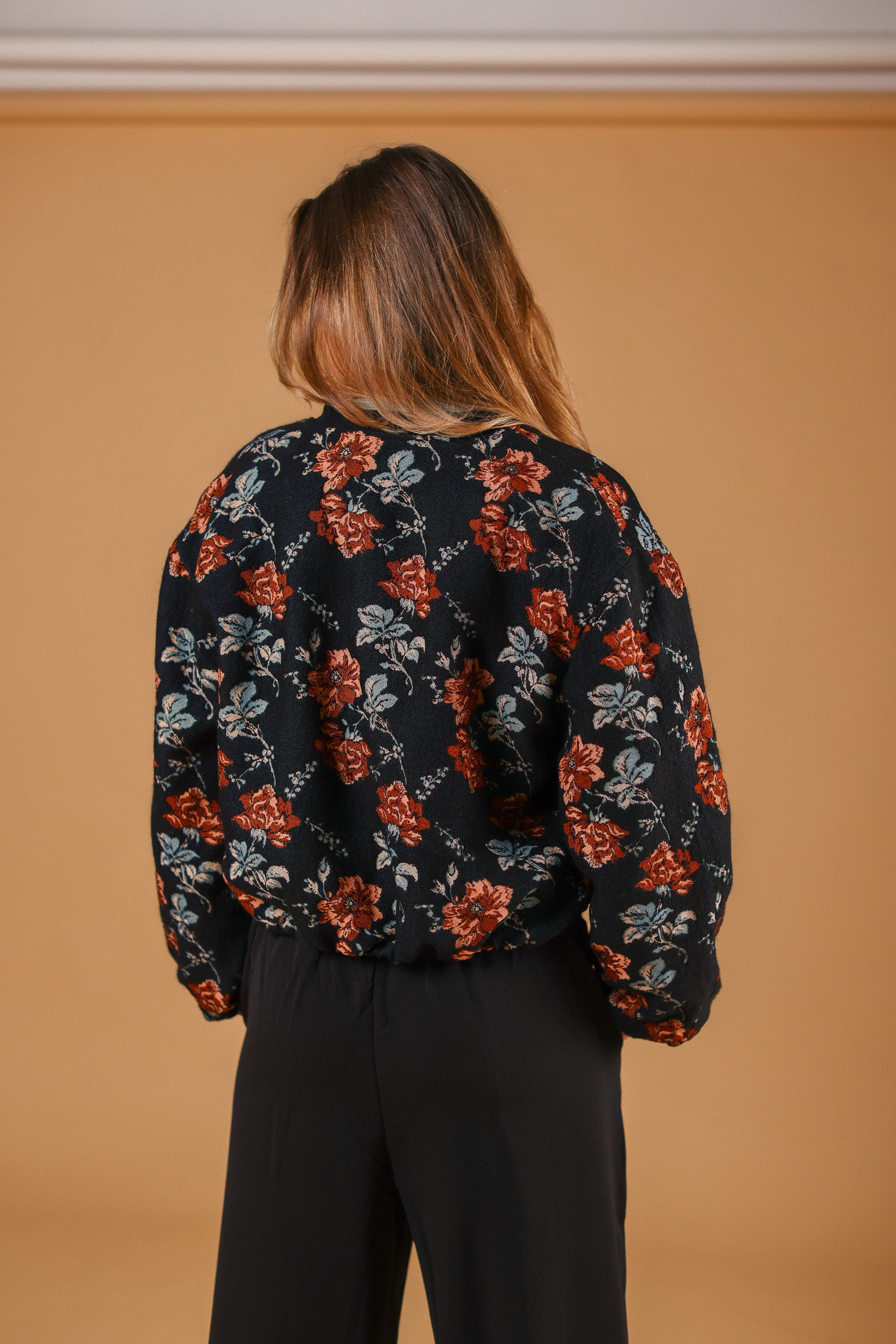 Bomber Jacket Jody Noir Rose