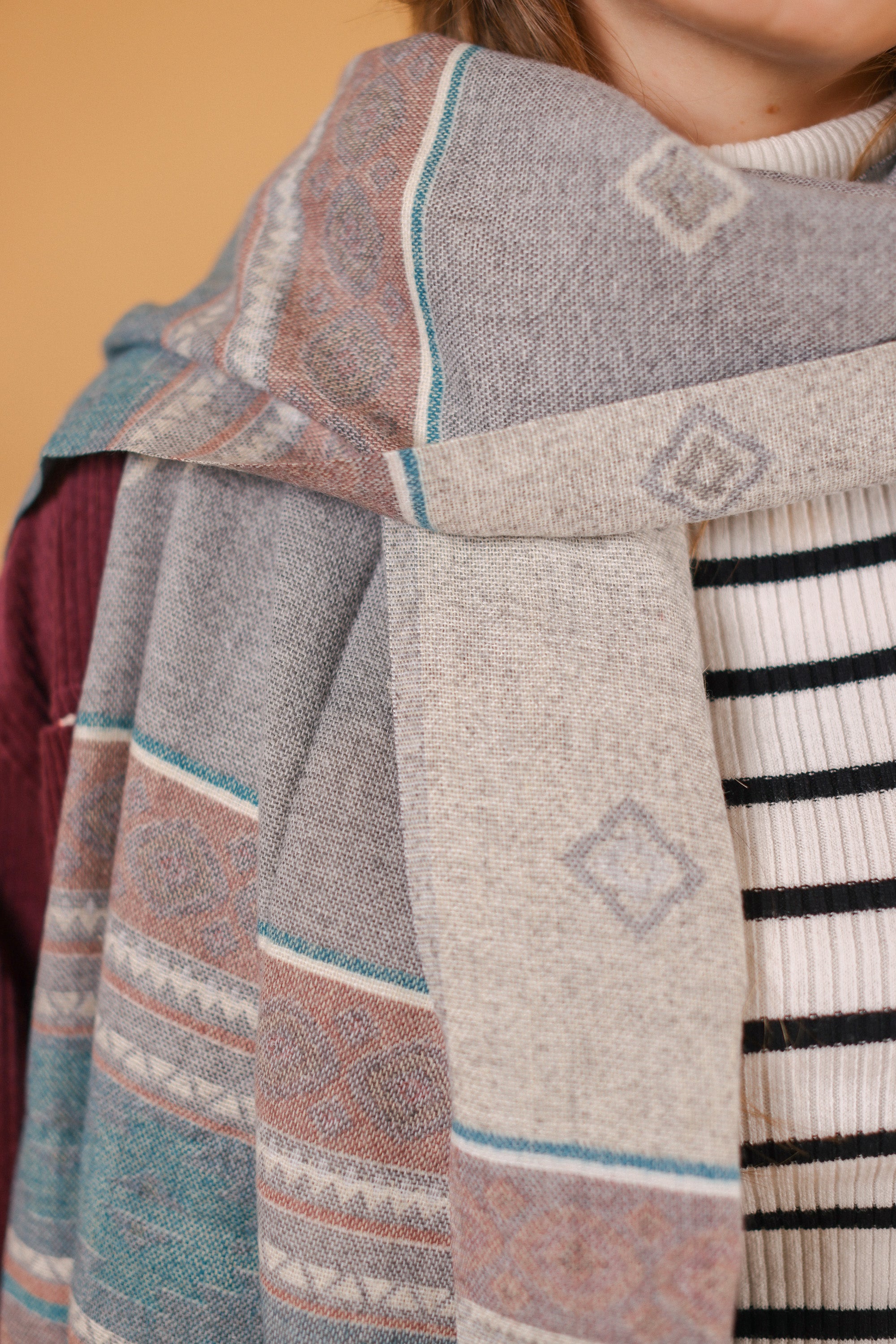 Scarf Zelia Petrol Purple