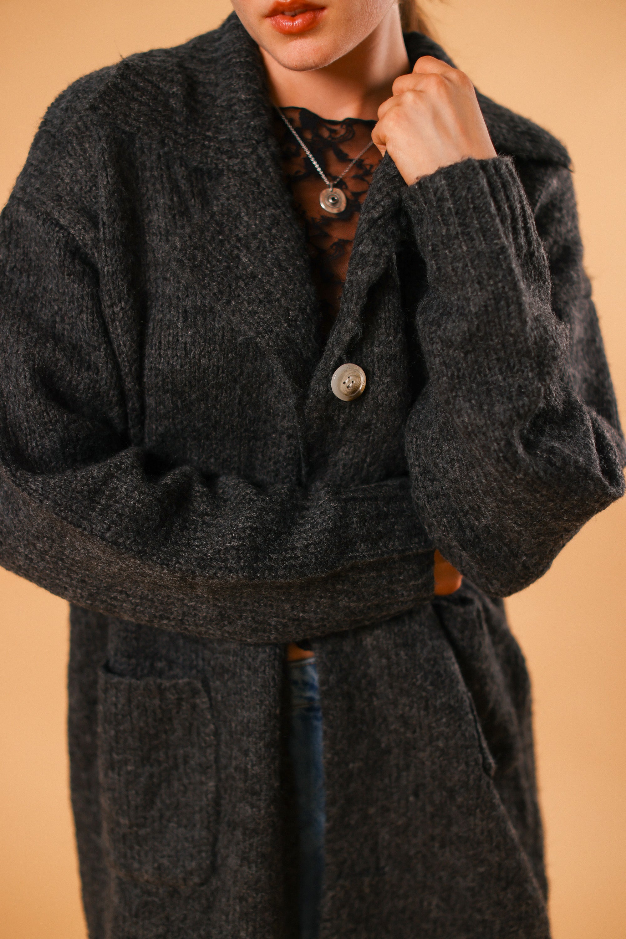 Cardigan Avery Dark Grey