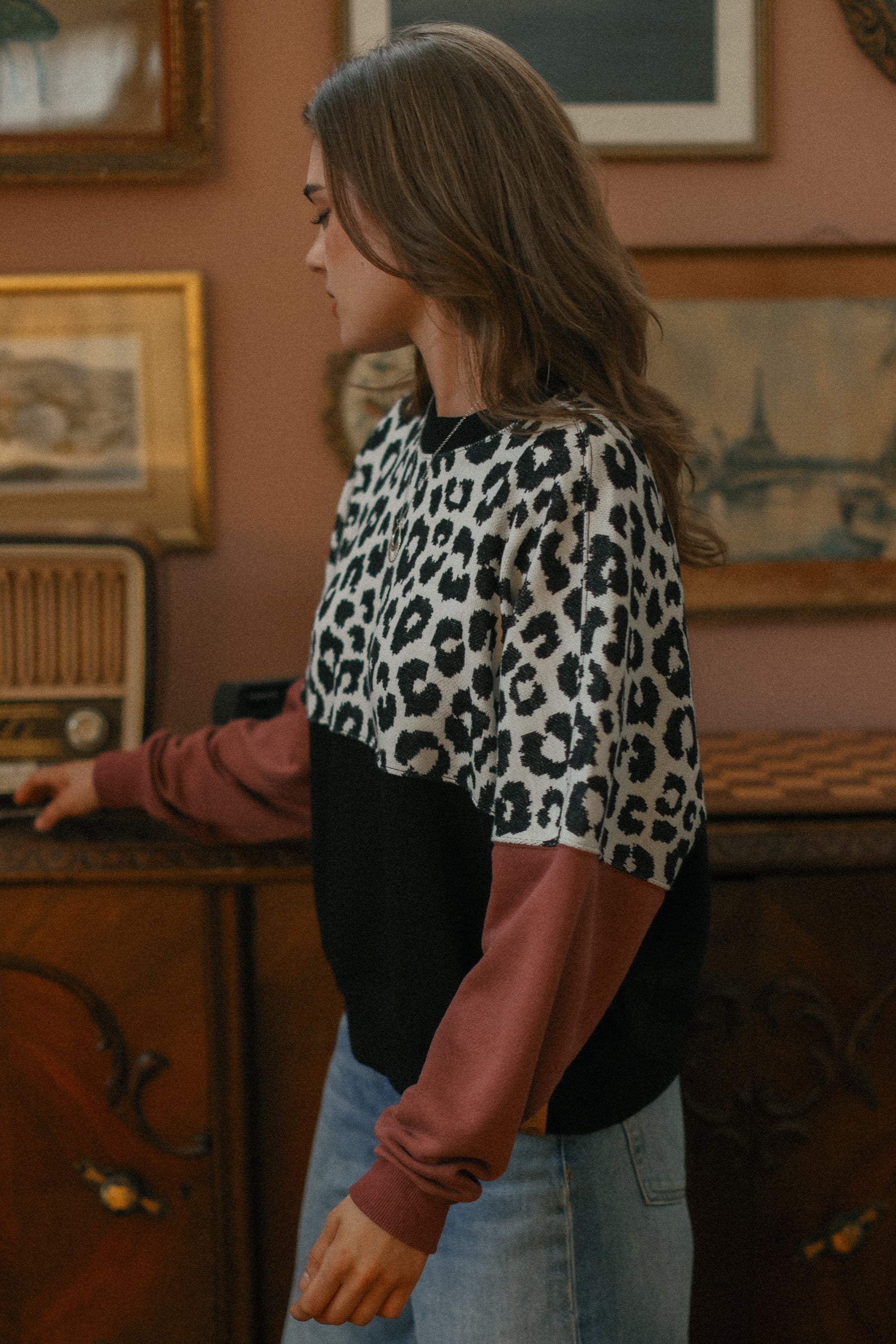 Sweater Aldina Pink Leo