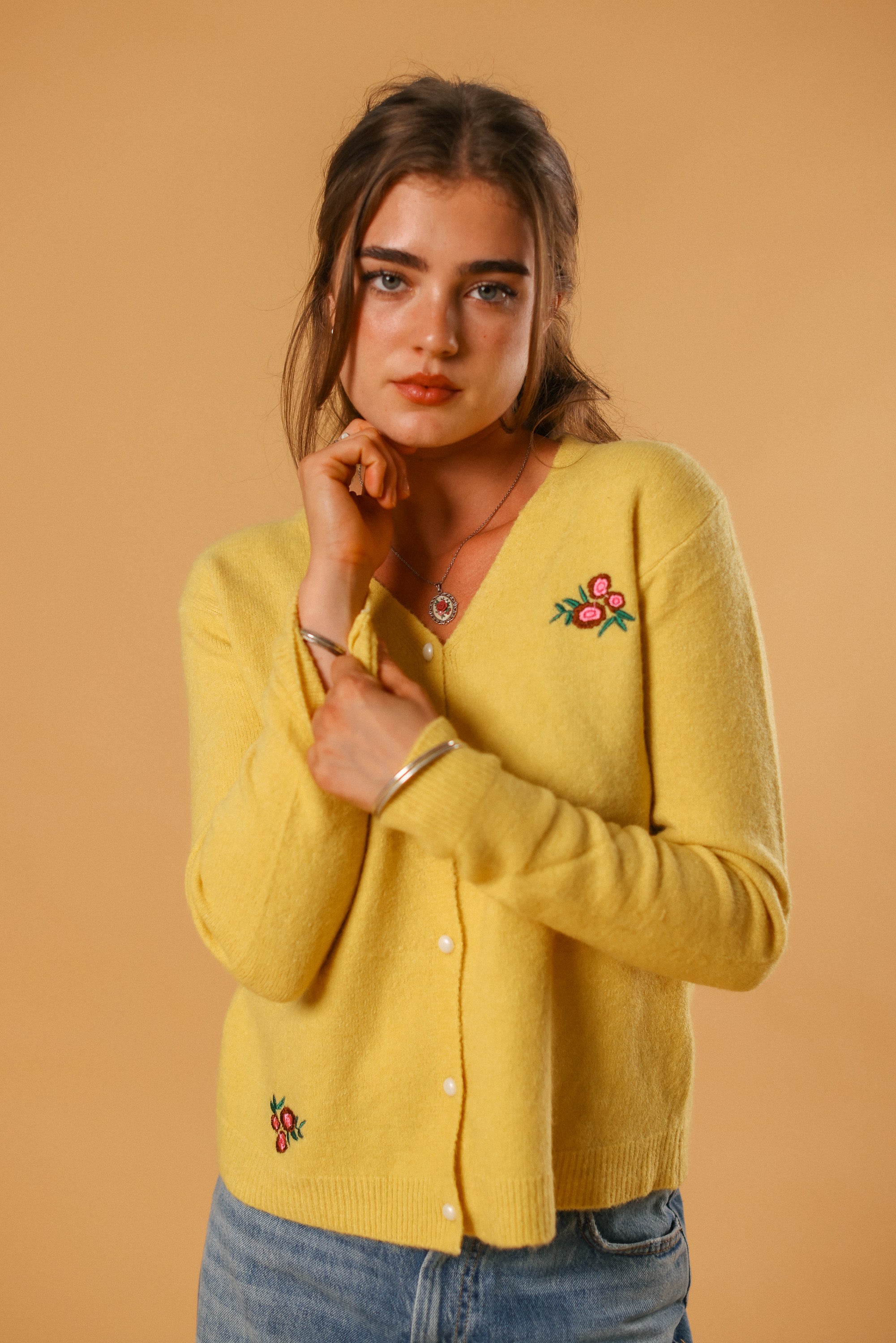 Cardigan Zion Dusty Yellow