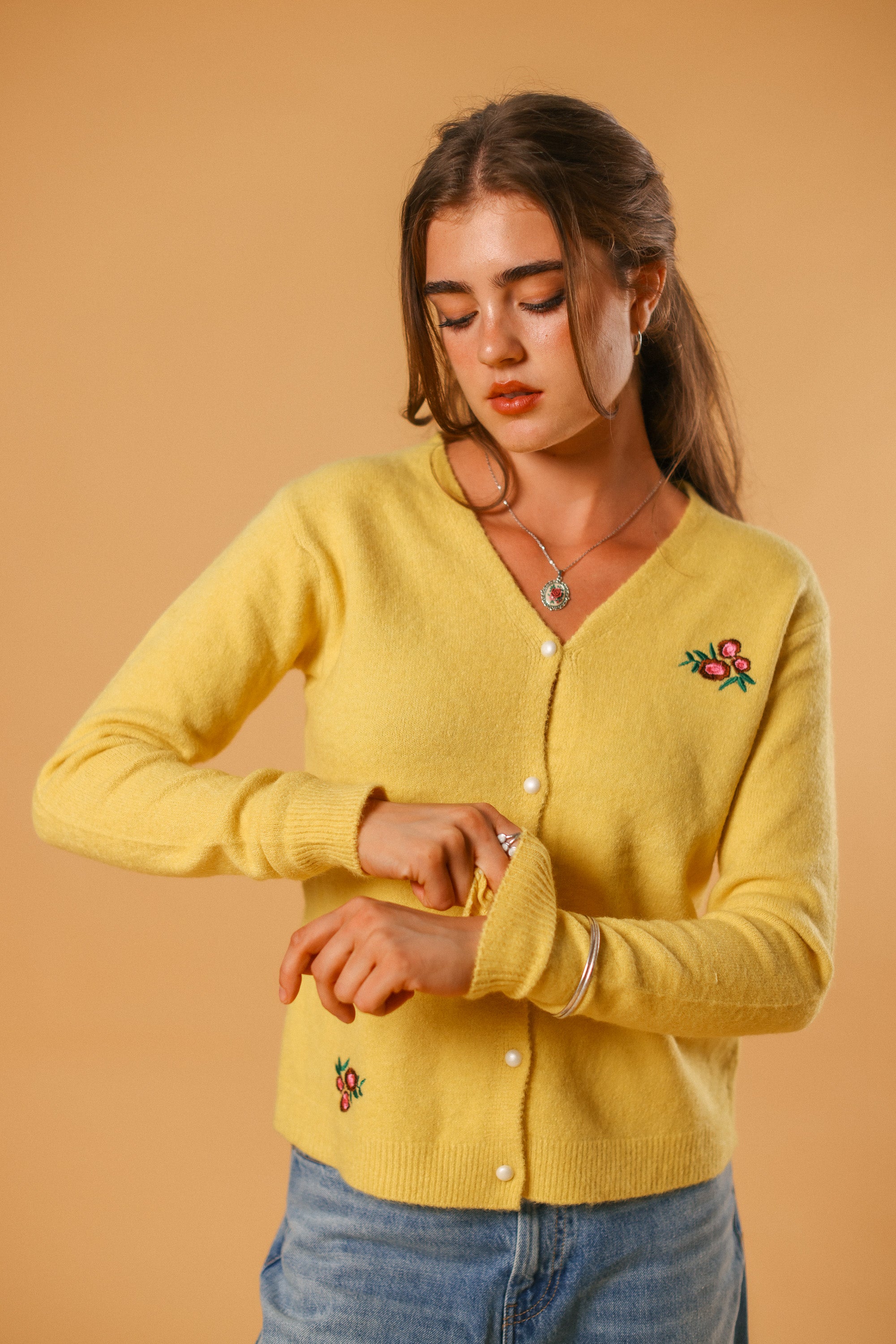 Cardigan Zion Dusty Yellow