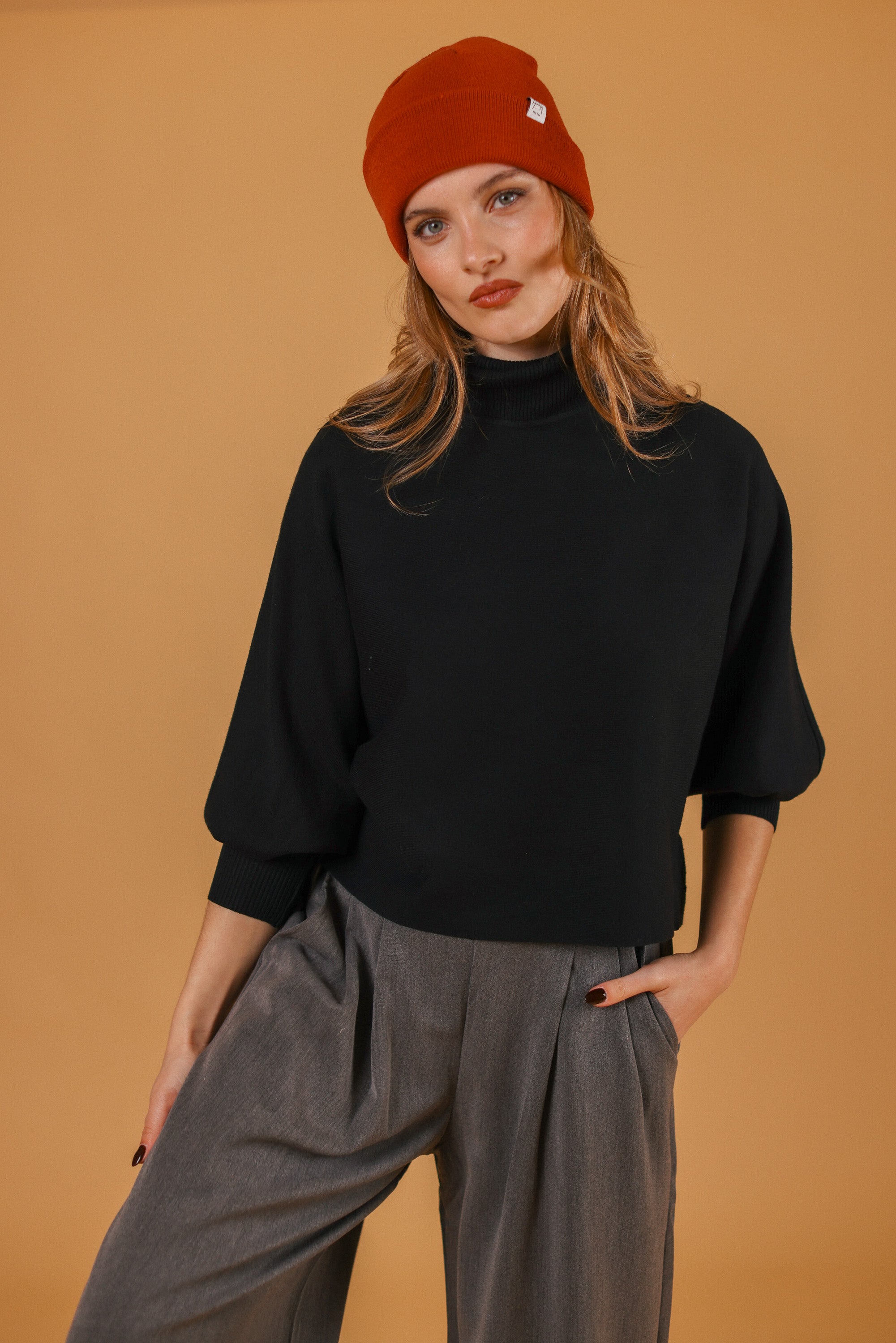 Knit Sweater Benet Black