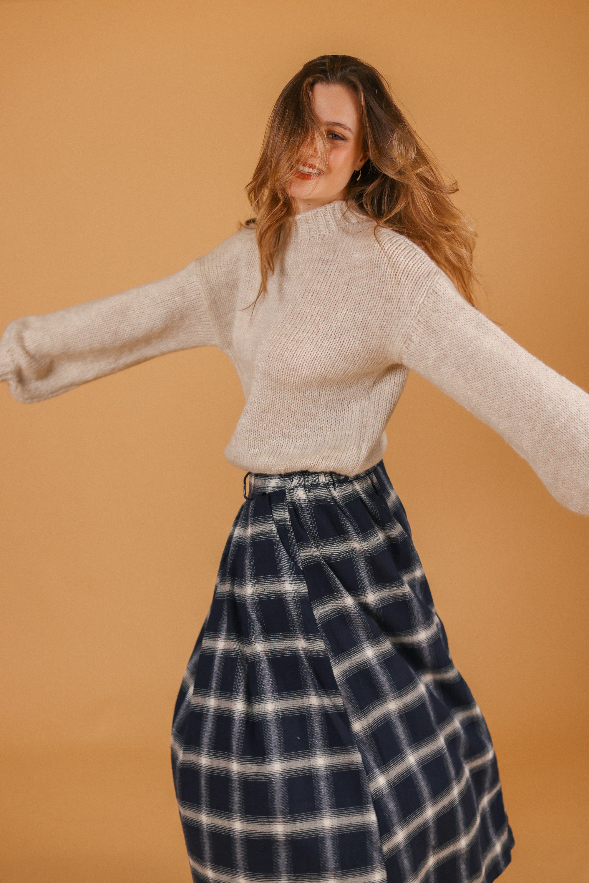 Knit Sweater Rami Cream