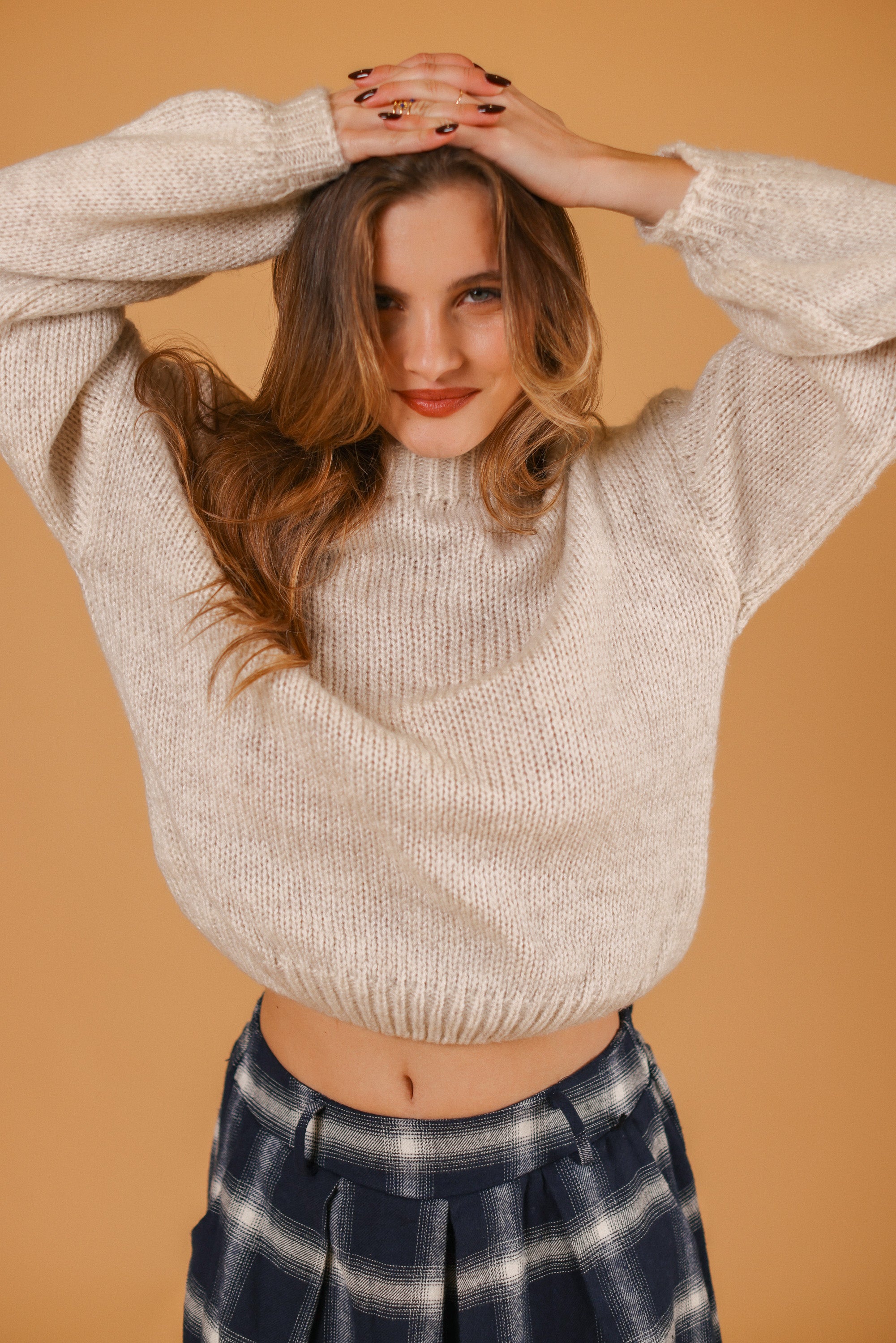 Knit Sweater Rami Cream