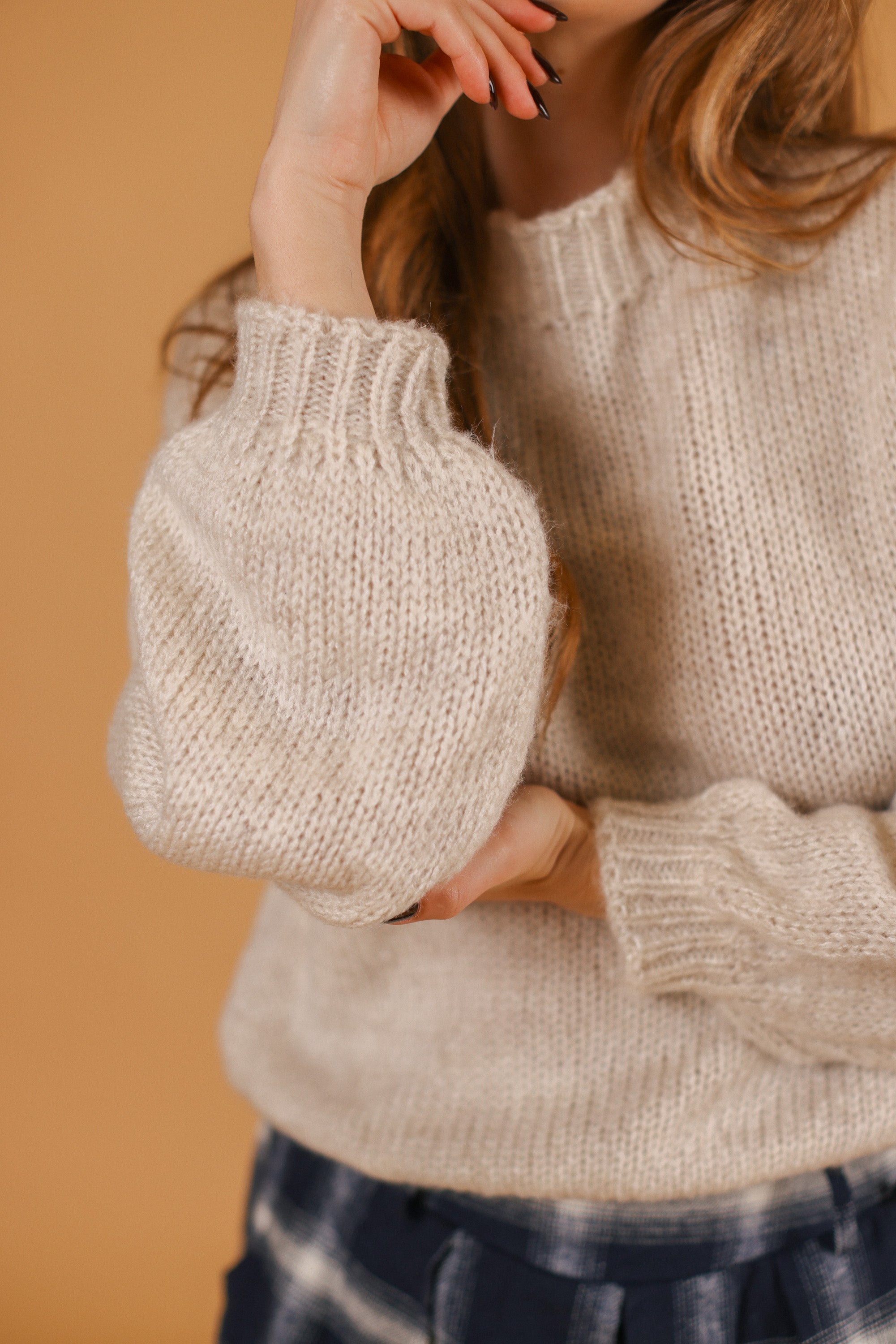 Knit Sweater Rami Cream