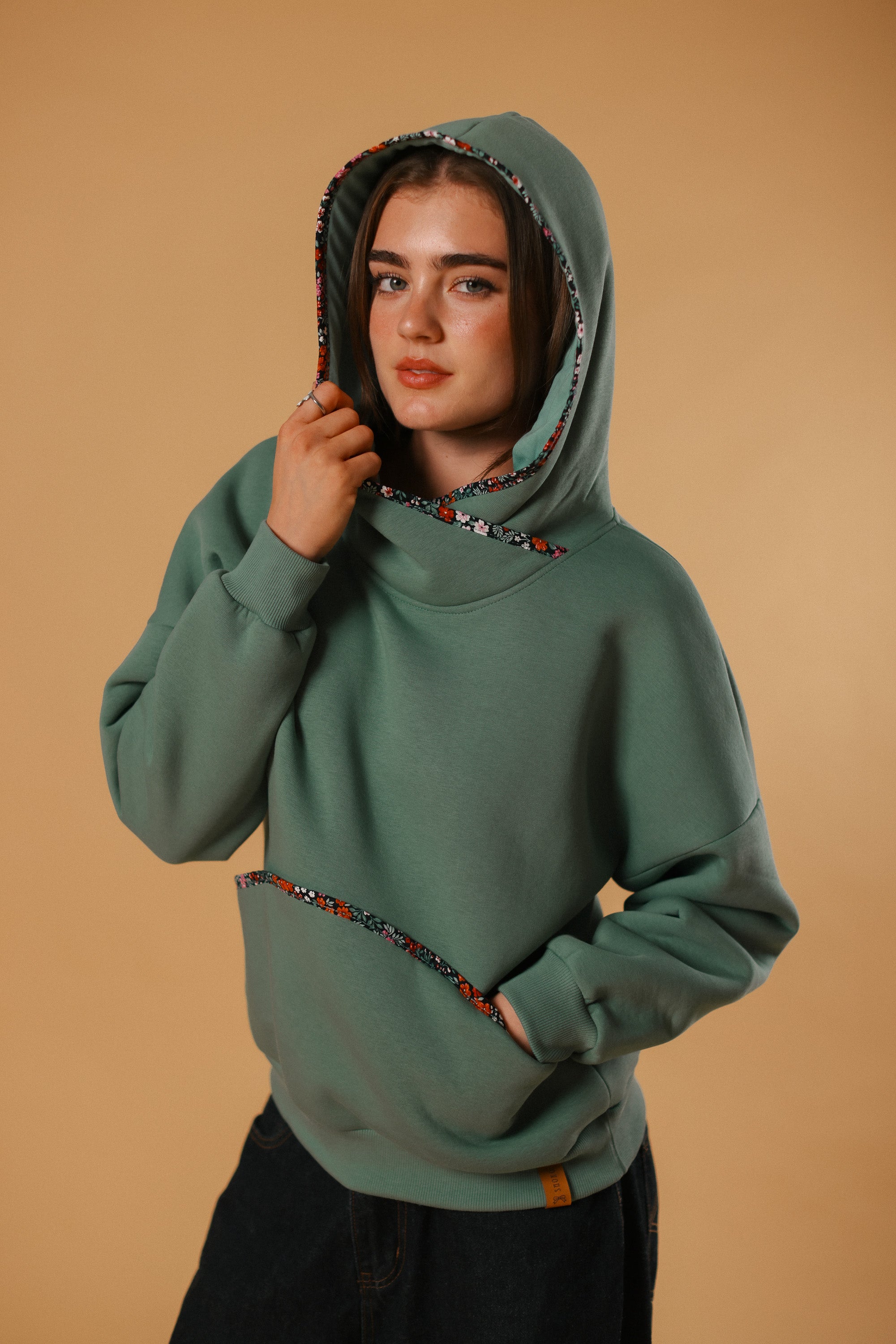 Hoodie Else Green